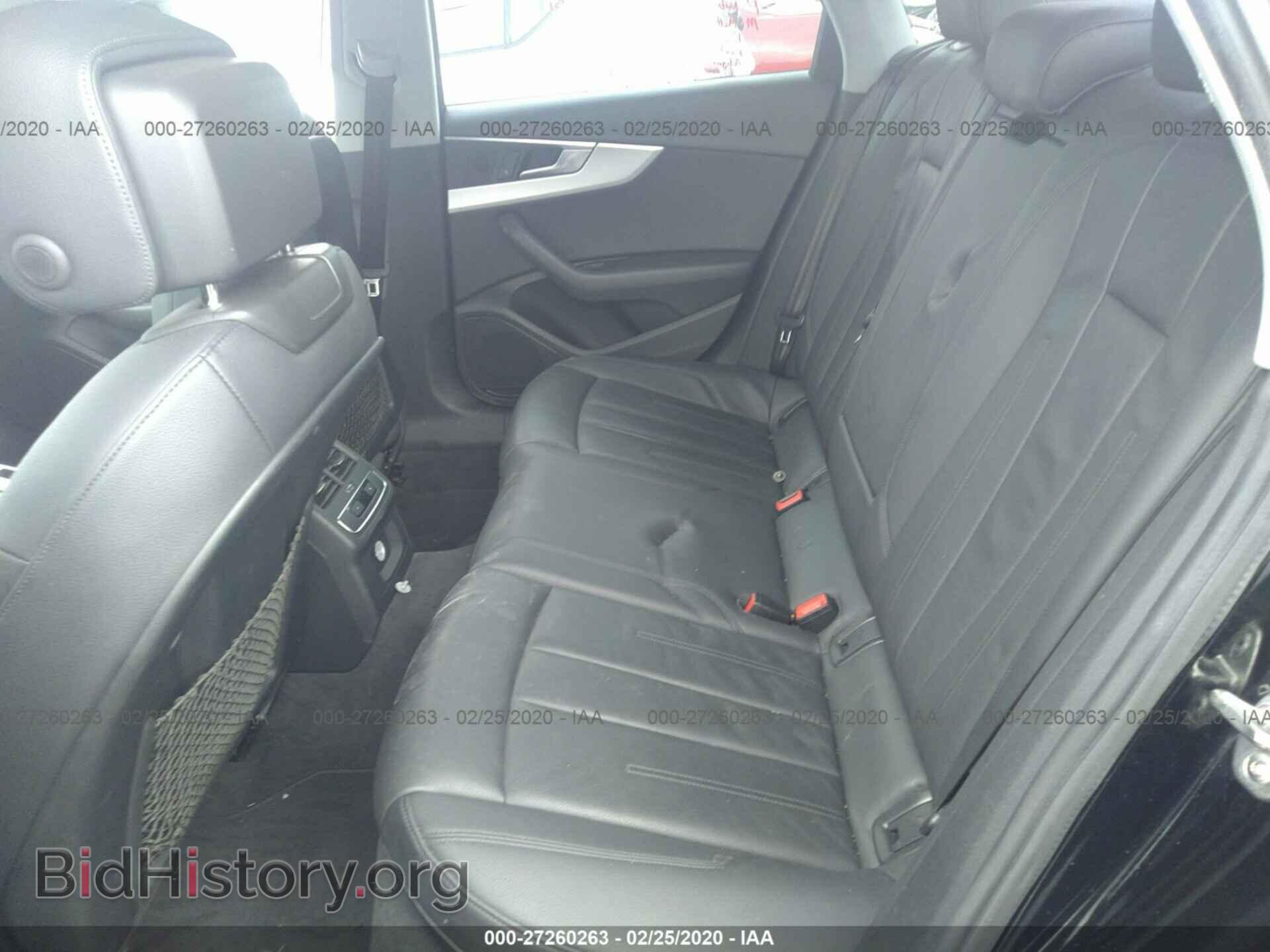 2017 AUDI A4 - VIN: WAUGNAF42HN058896 - Фото 8