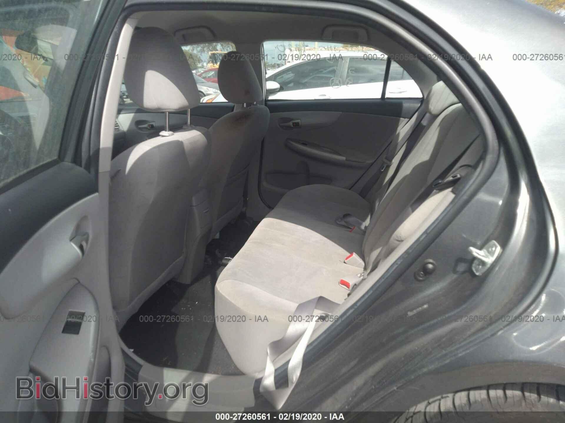 2011 TOYOTA COROLLA - VIN: 2T1BU4EE0BC728144 - Фото 8