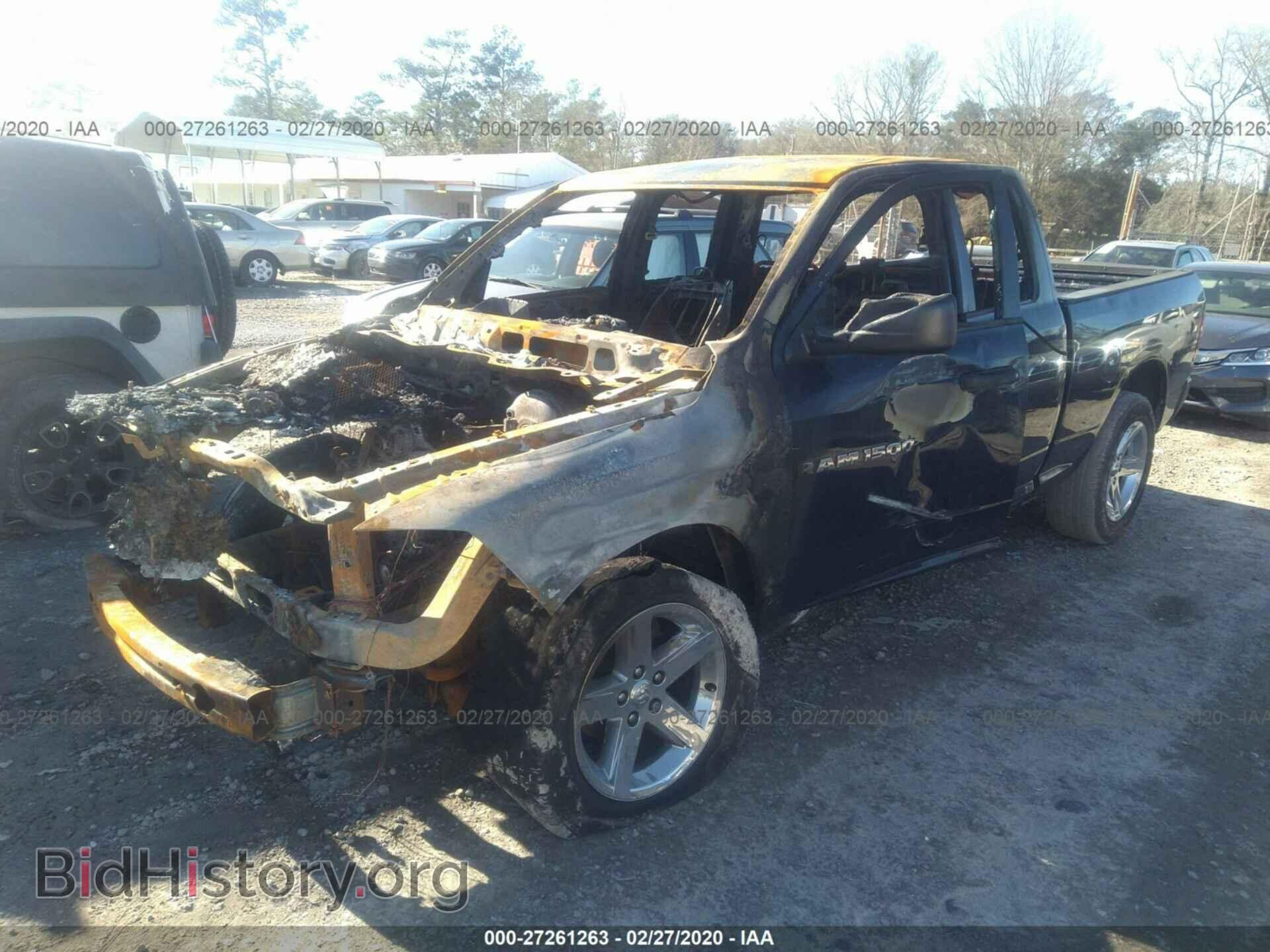 2012 DODGE RAM 1500 - VIN: 1C6RD6FT3CS242278 - Фото 2