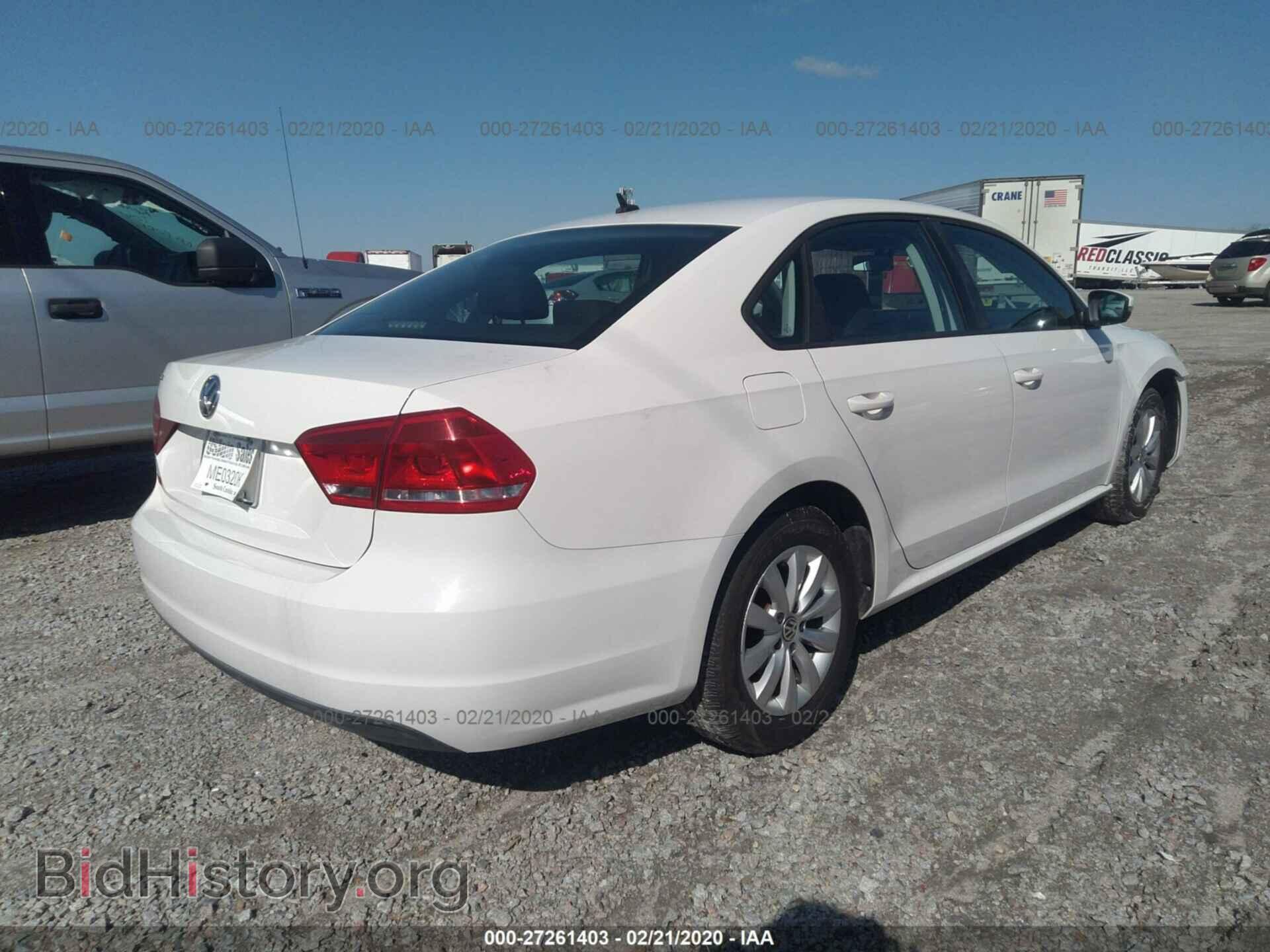 2013 VOLKSWAGEN PASSAT - VIN: 1VWAH7A34DC069807 - Фото 4