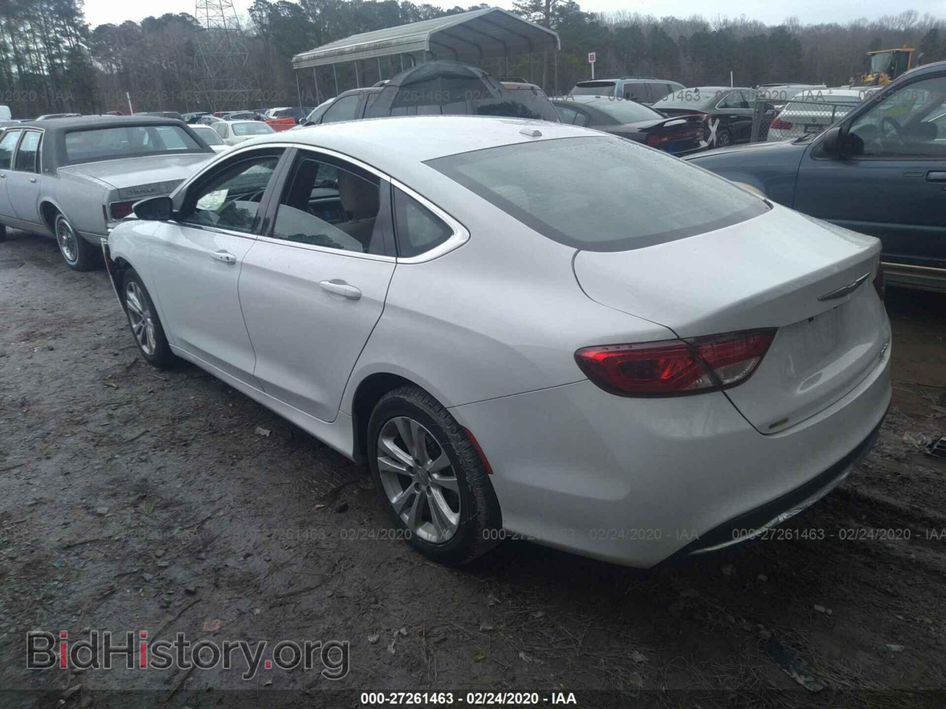 2015 CHRYSLER 200 - VIN: 1C3CCCABXFN617198 - Photo 3