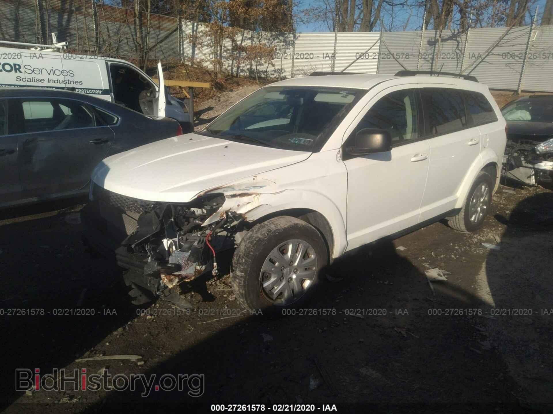 2016 DODGE JOURNEY - VIN: 3C4PDCAB5GT219411 - Фото 2