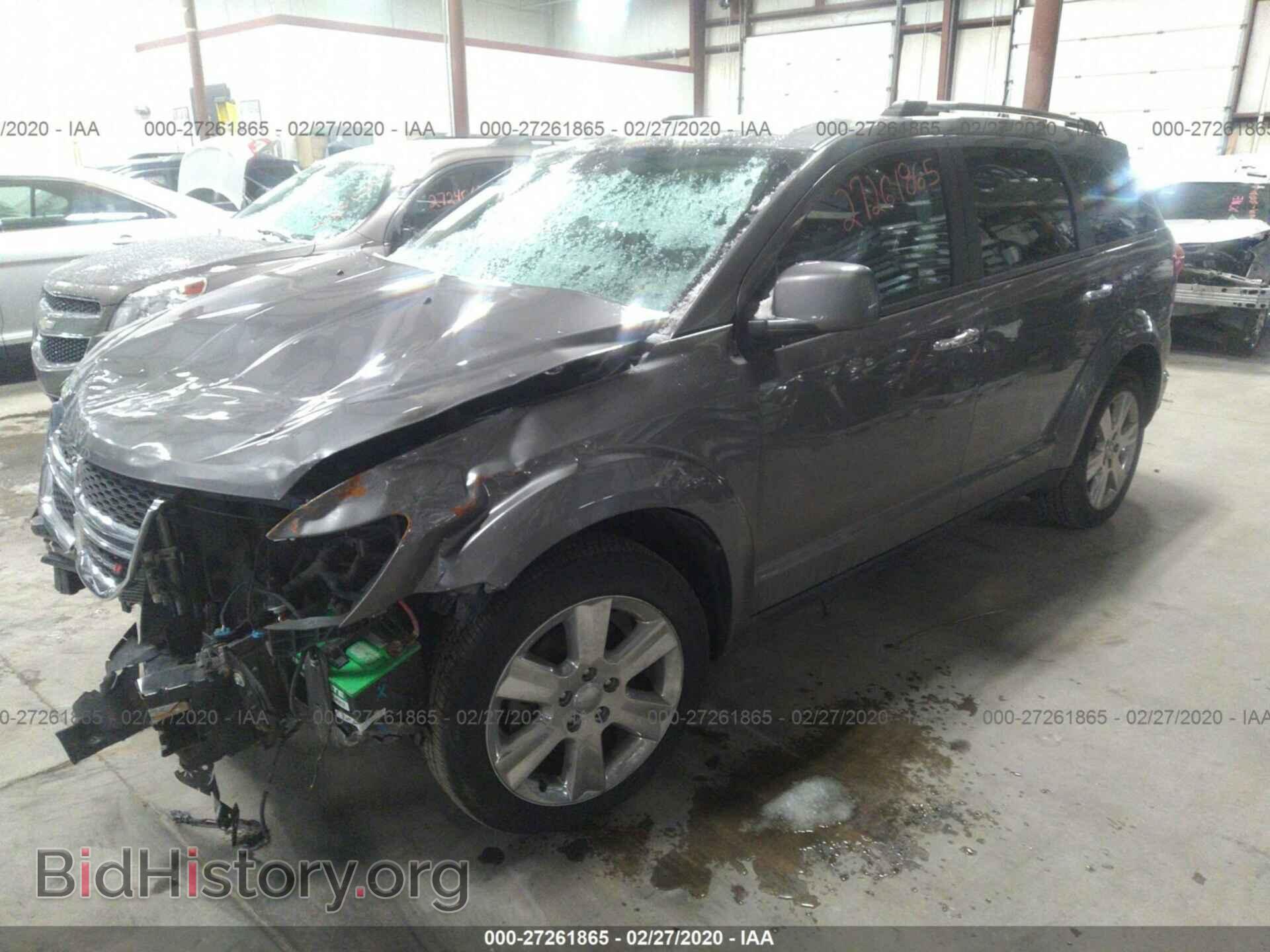 2013 DODGE JOURNEY - VIN: 3C4PDCDG5DT556101 - Фото 2