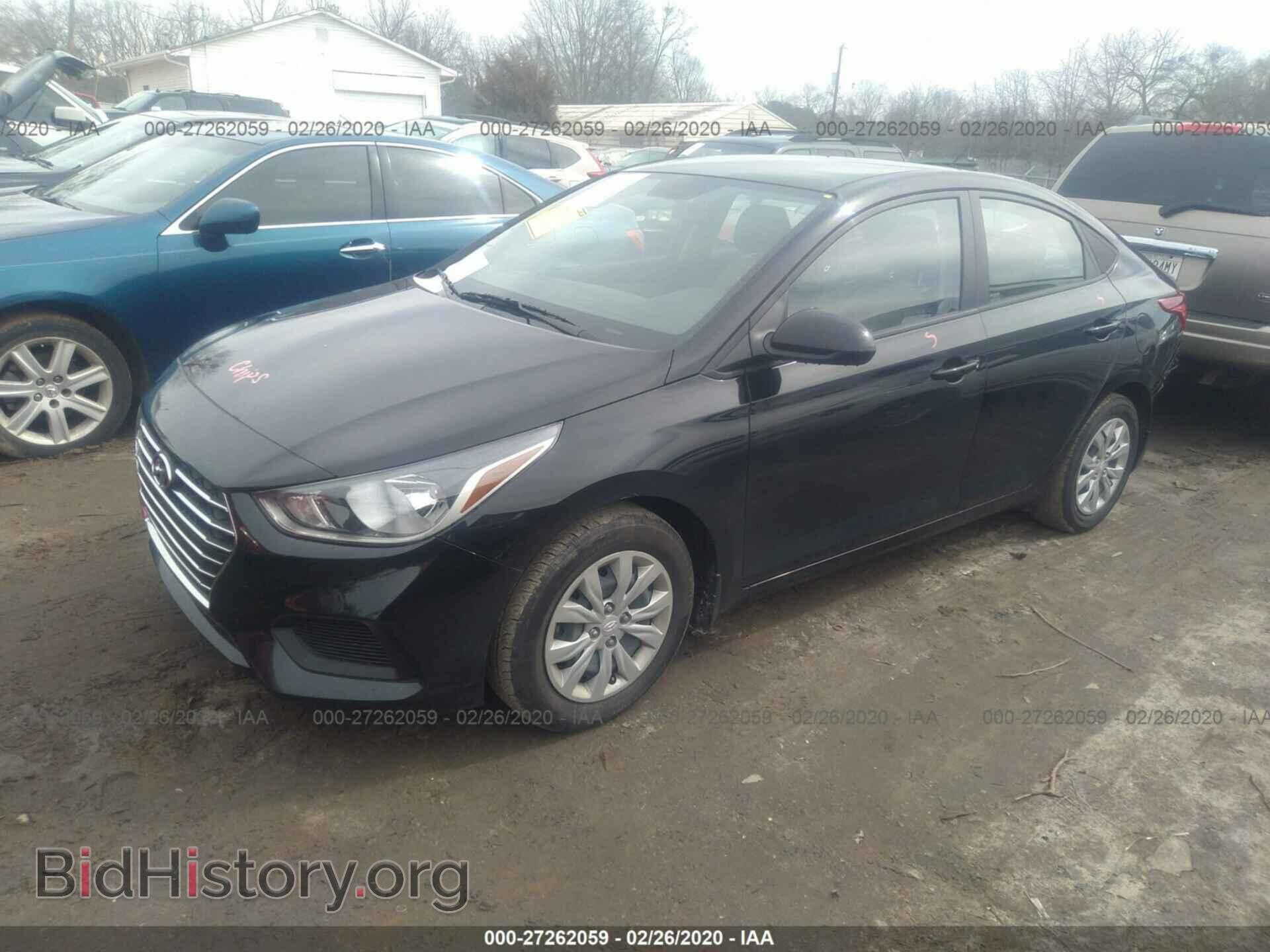 2020 HYUNDAI ACCENT - VIN: 3KPC24A69LE093288 - Фото 2
