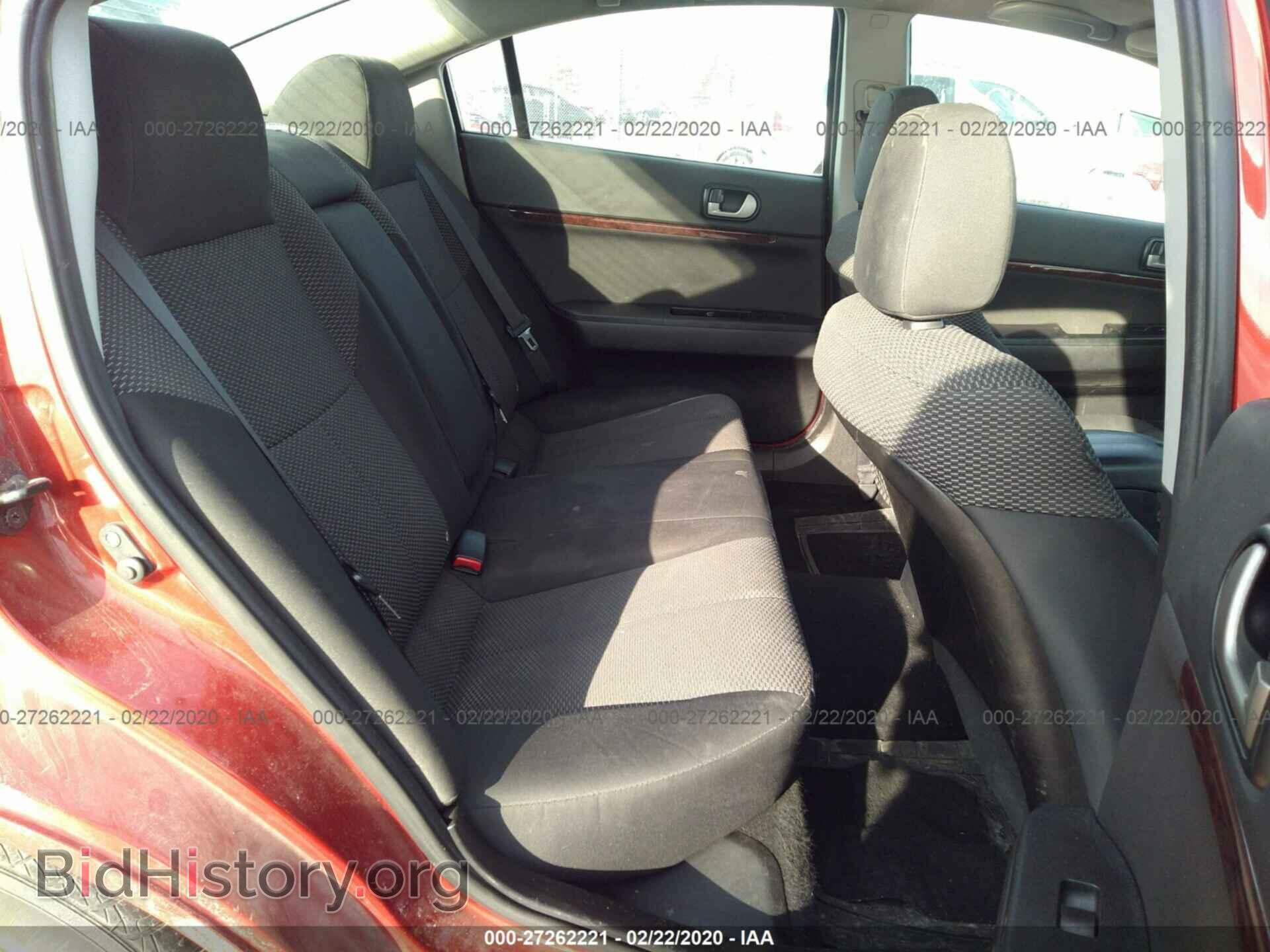 2012 MITSUBISHI GALANT - VIN: 4A32B3FF3CE013586 - Фото 8
