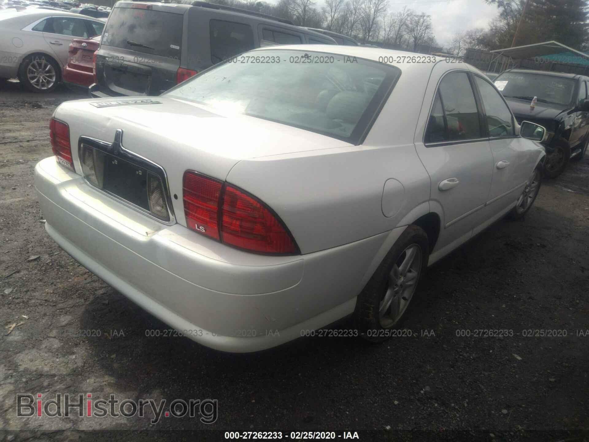 2000 LINCOLN LS - VIN: 1LNHM87A7YY782908 - Фото 4