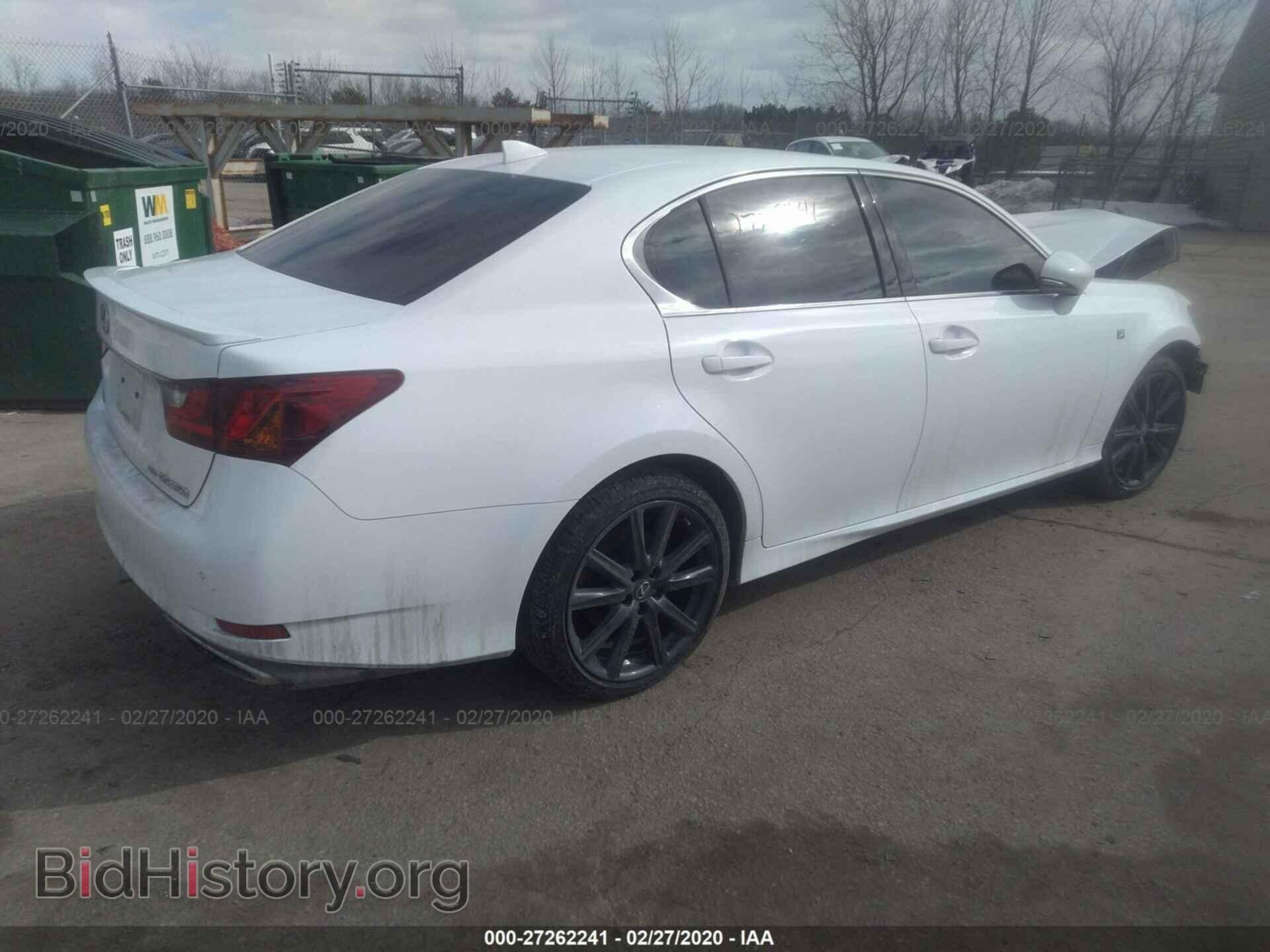 2015 LEXUS GS - VIN: JTHCE1BL5FA005496 - Photo 4