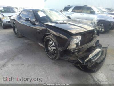 2013 Dodge CHALLENGER SXT, черный — VIN 2C3CDYAG6DH718752, IAAI