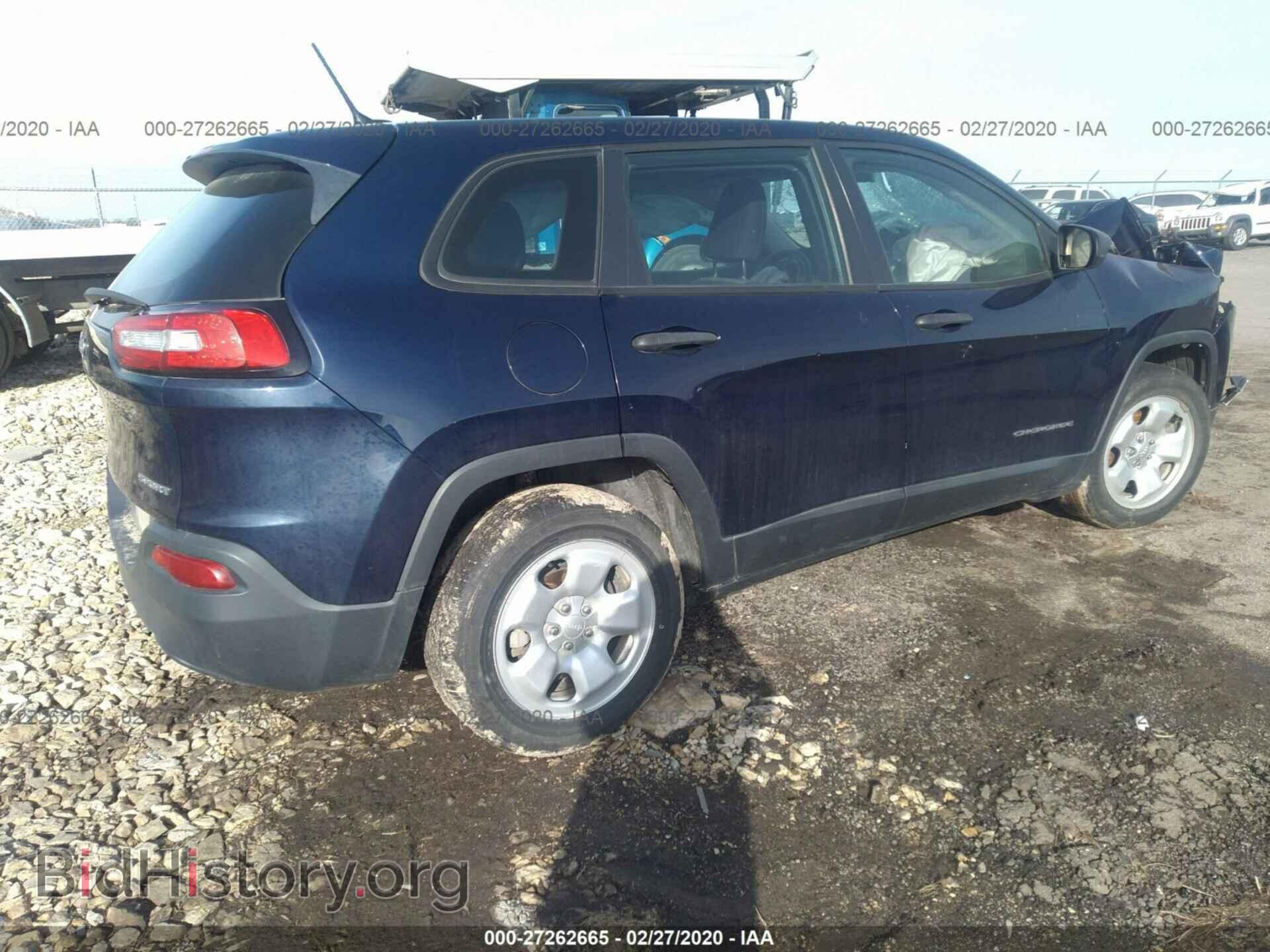 2014 JEEP CHEROKEE - VIN: 1C4PJLAB8EW283748 - Фото 4
