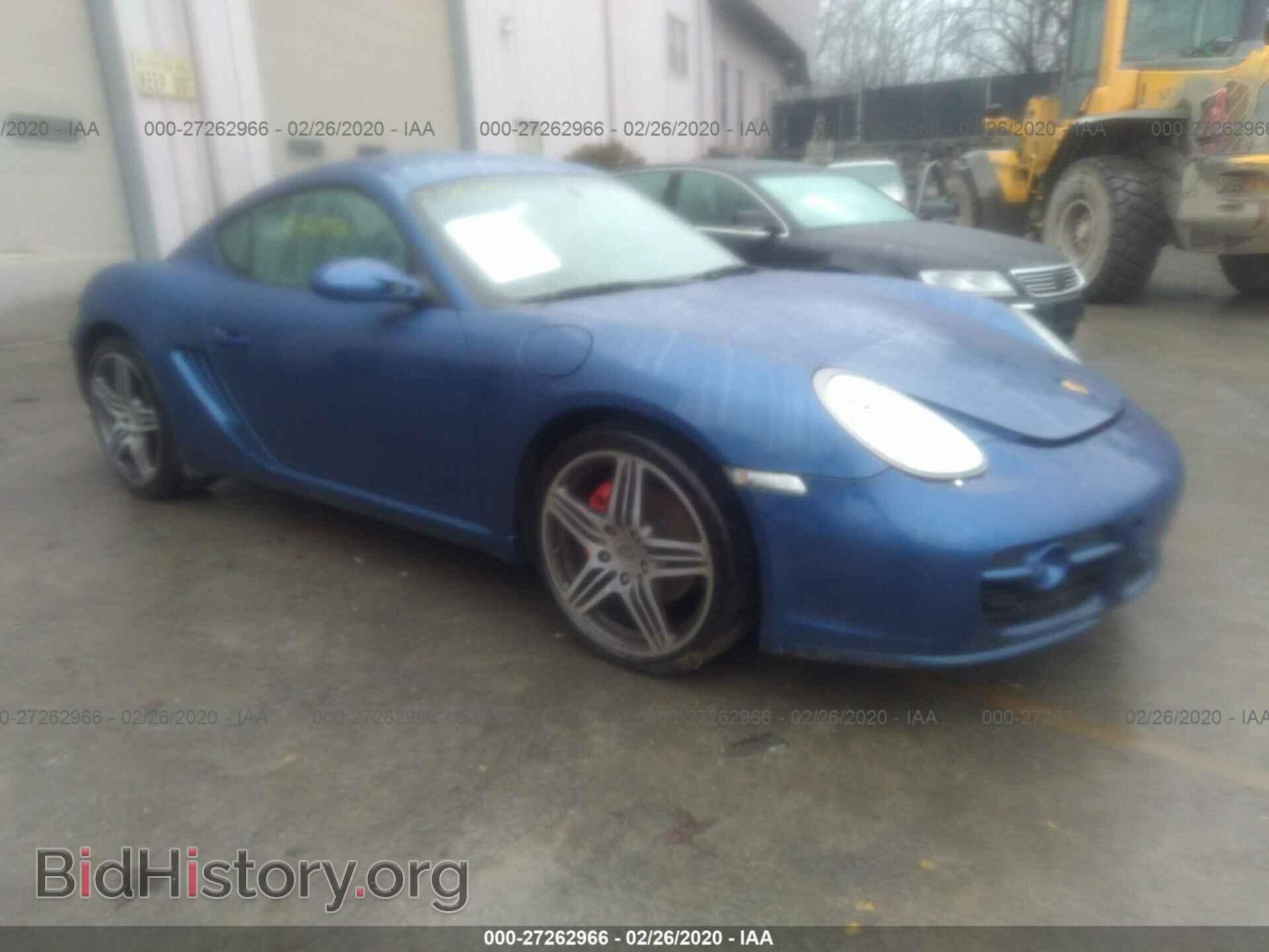 Photo WP0AB29837U780811 - PORSCHE CAYMAN 2007