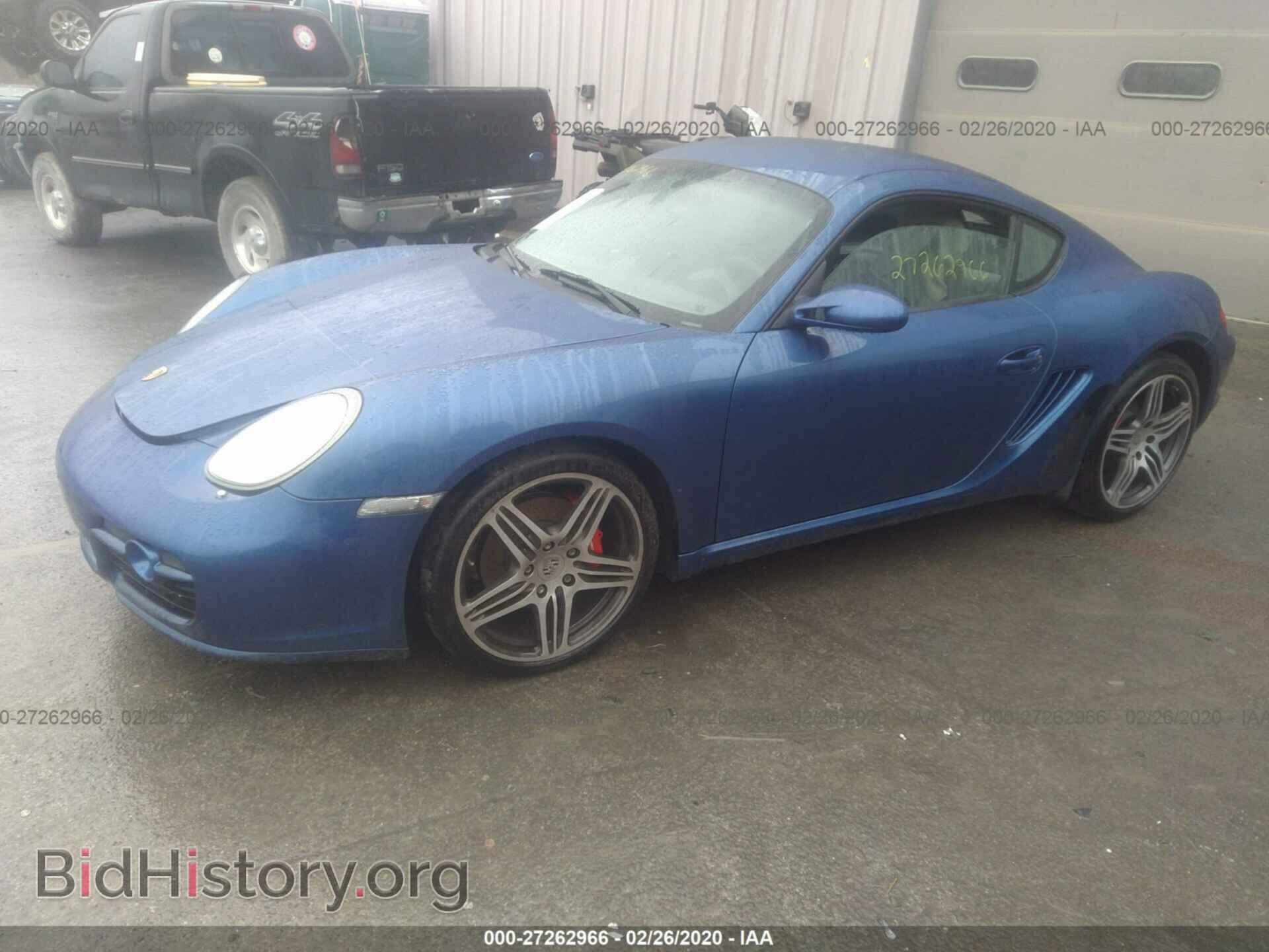 2007 PORSCHE CAYMAN - VIN: WP0AB29837U780811 - Фото 2