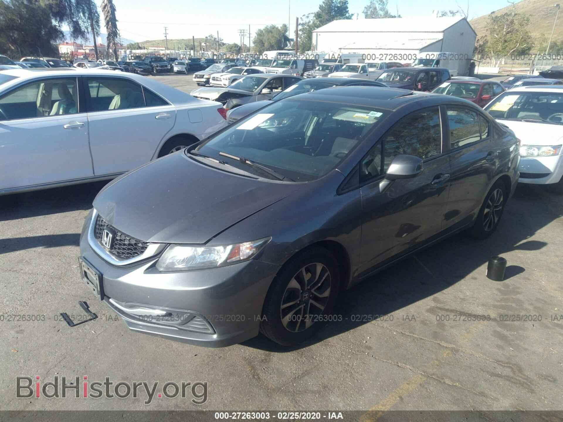 2013 HONDA CIVIC - VIN: 2HGFB2F85DH541108 - Фото 2