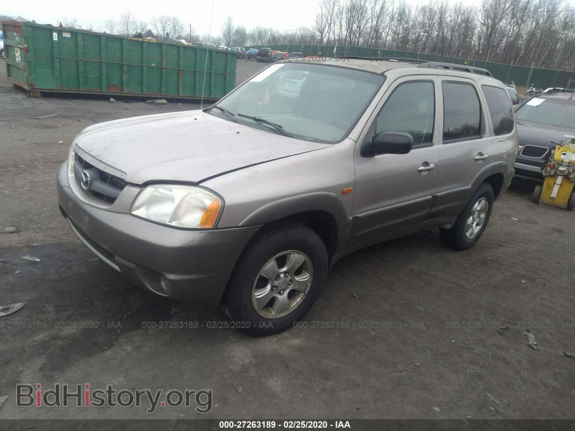 2001 MAZDA TRIBUTE - VIN: 4F2CU08191KM70662 - Фото 2
