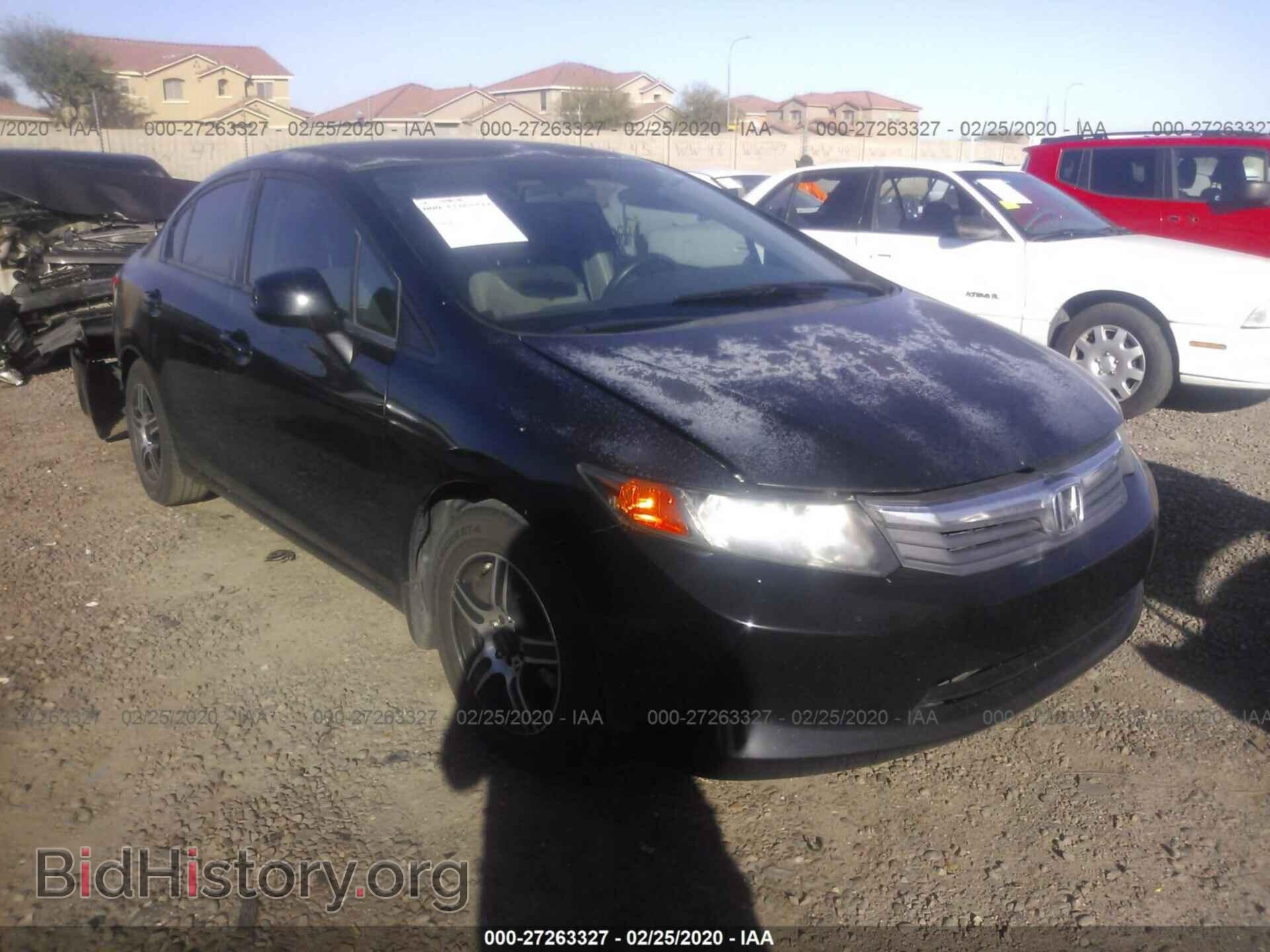 Photo 2HGFB2F52CH584020 - HONDA CIVIC 2012