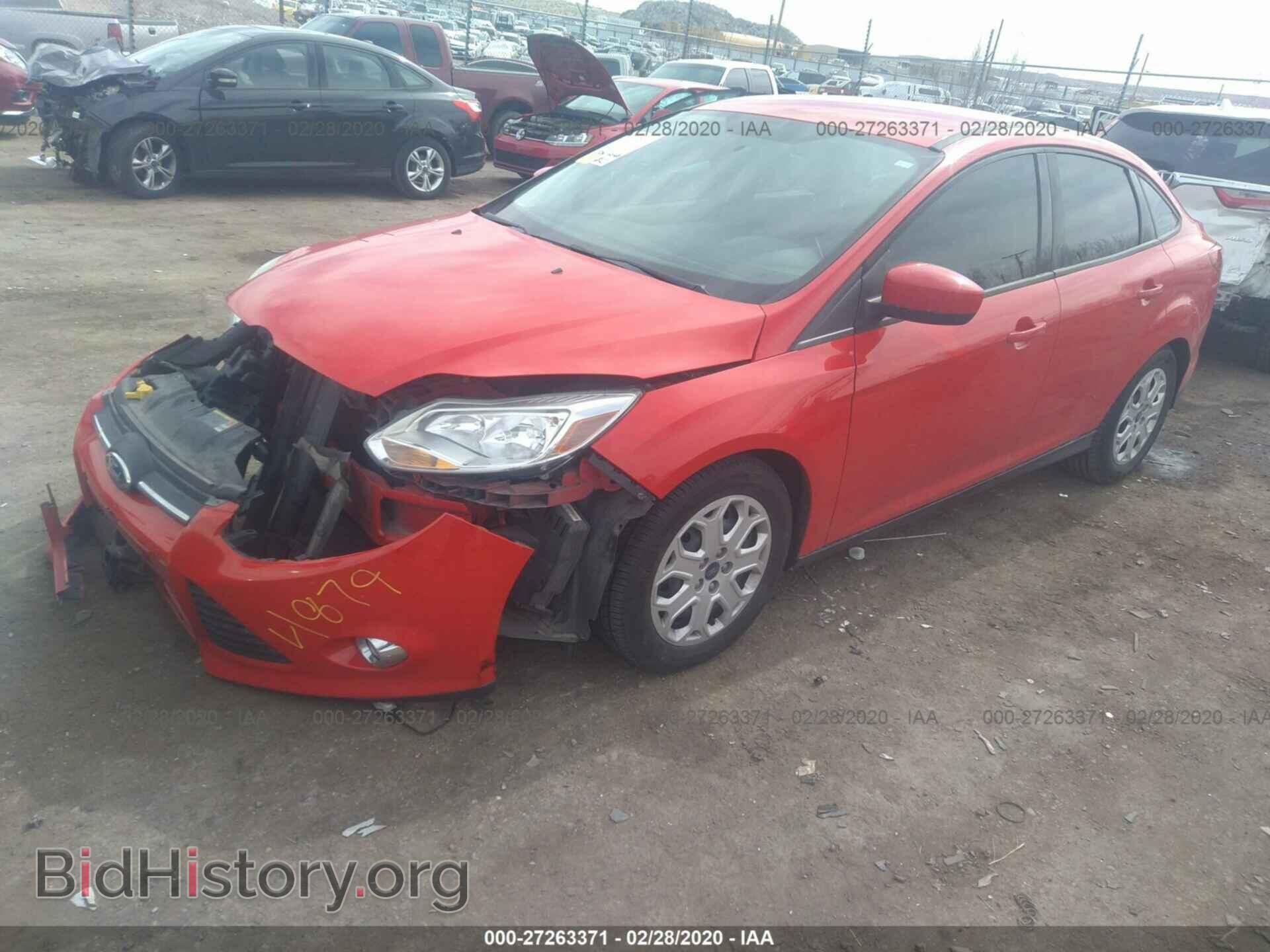 2012 FORD FOCUS - VIN: 1FAHP3F21CL273398 - Фото 2