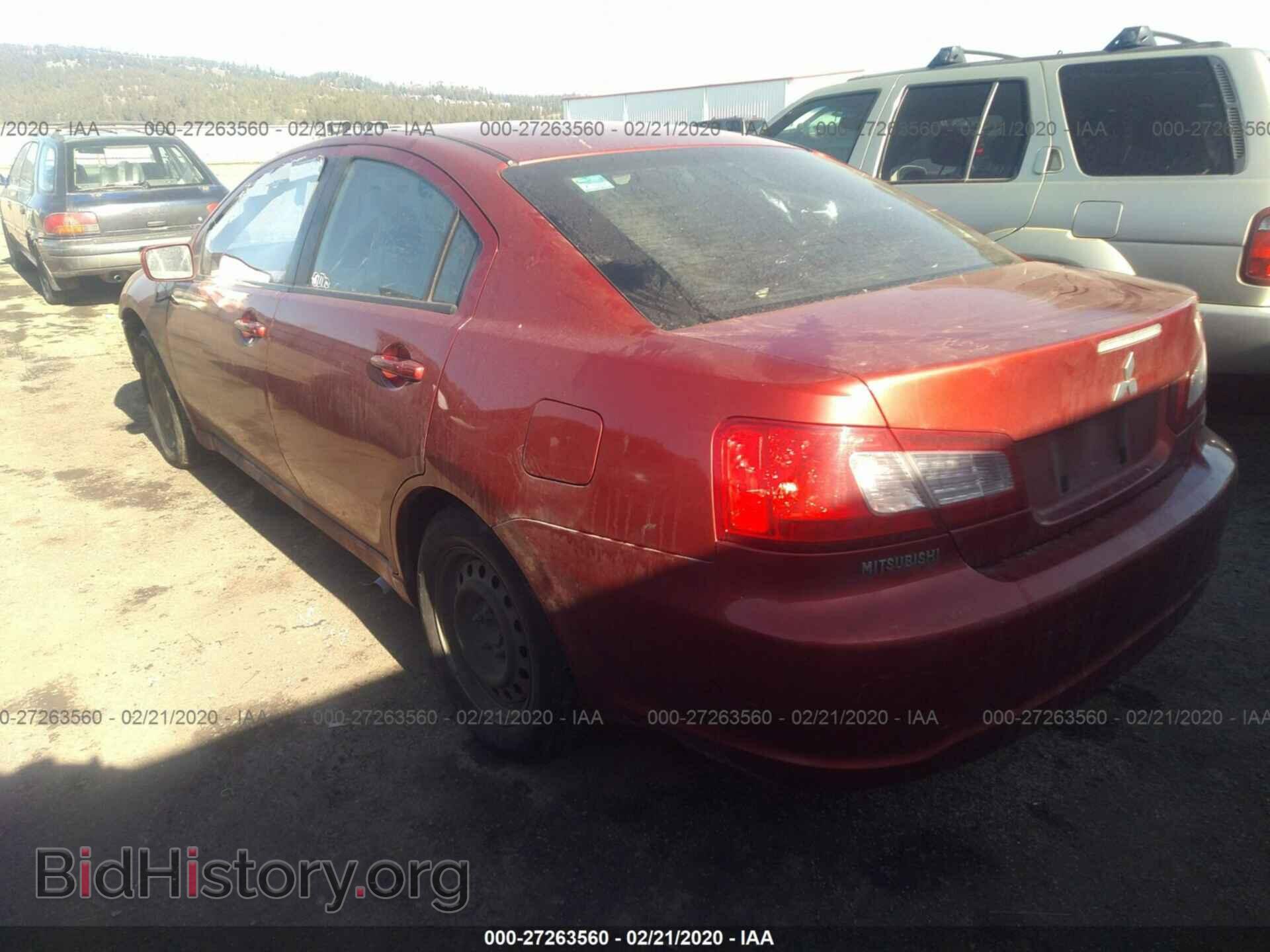 2009 MITSUBISHI GALANT - VIN: 4A3AB36F29E010456 - Фото 3