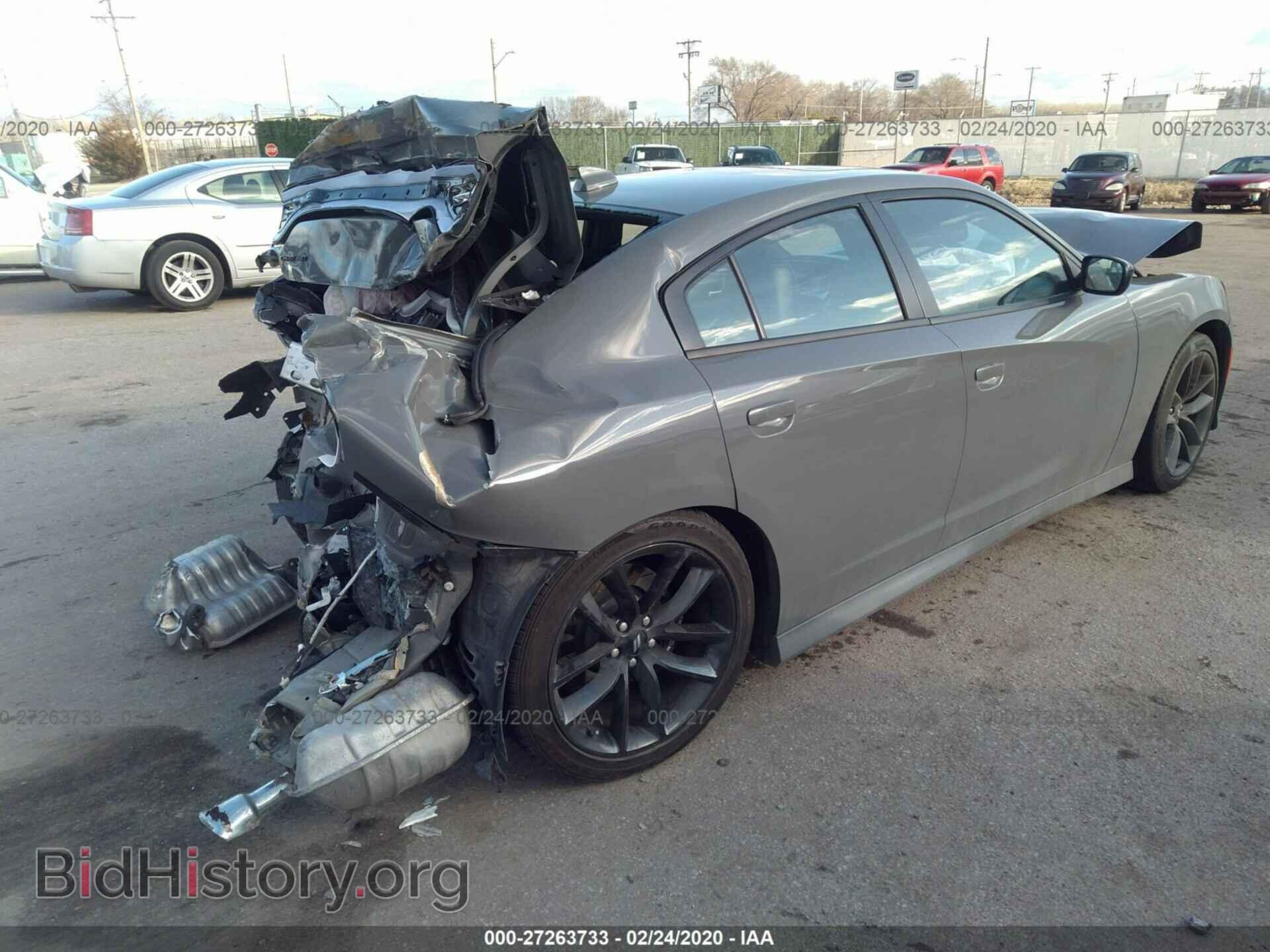 2019 DODGE CHARGER - VIN: 2C3CDXHG9KH595476 - Фото 4