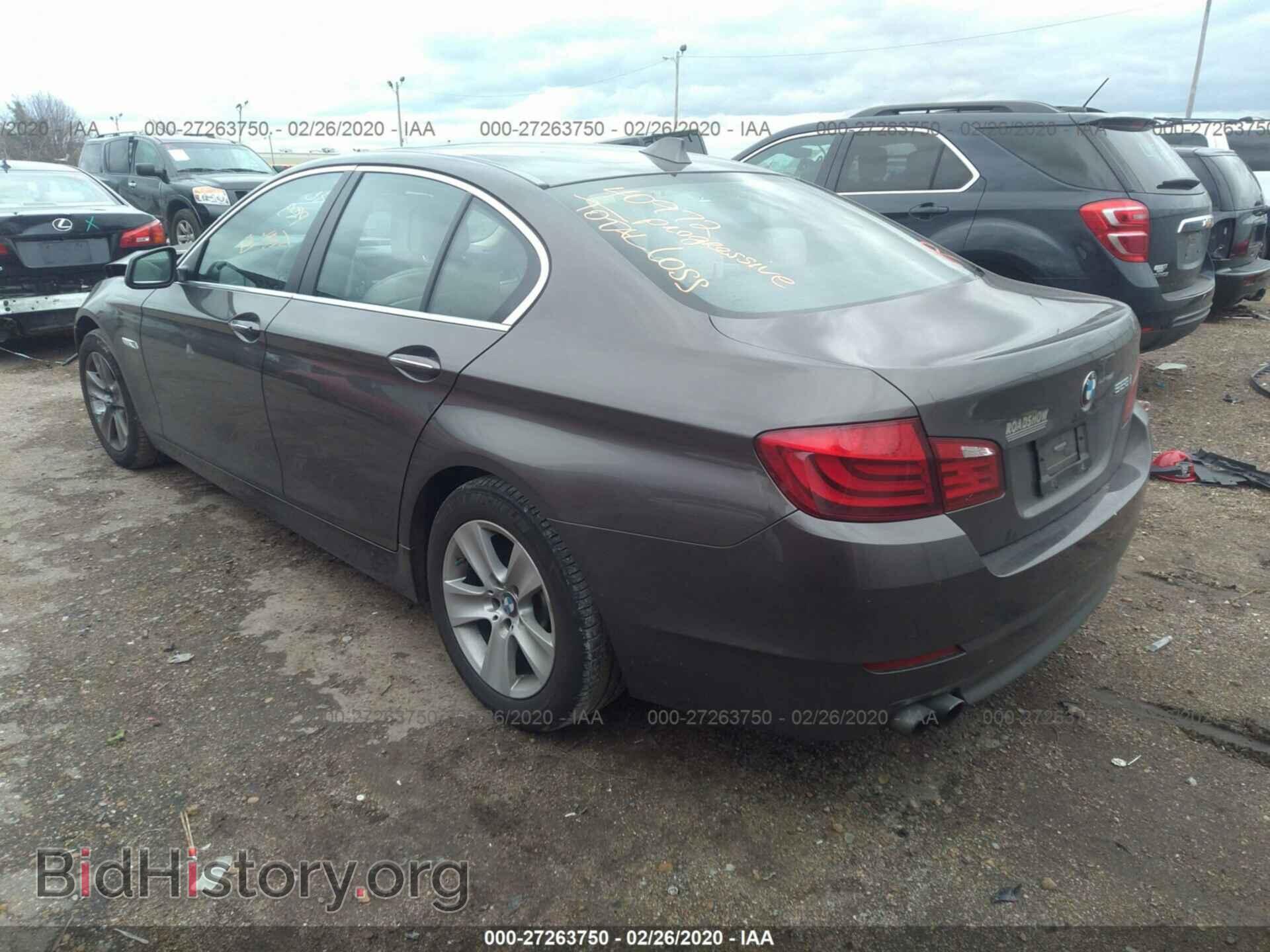 2013 BMW 528 - VIN: WBAXG5C50DDY34697 - Фото 3