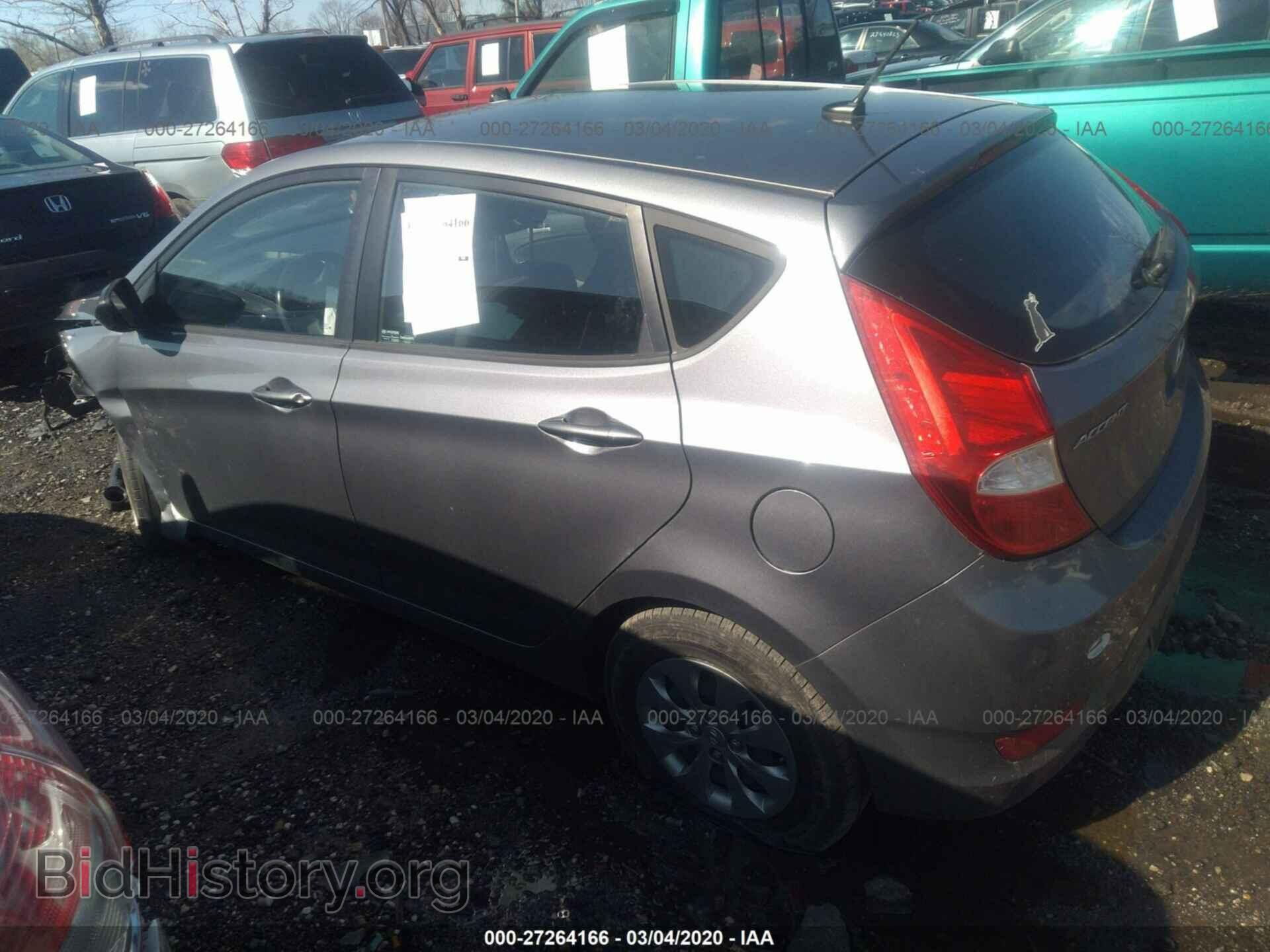 2015 HYUNDAI ACCENT - VIN: KMHCT5AE7FU219286 - Фото 3