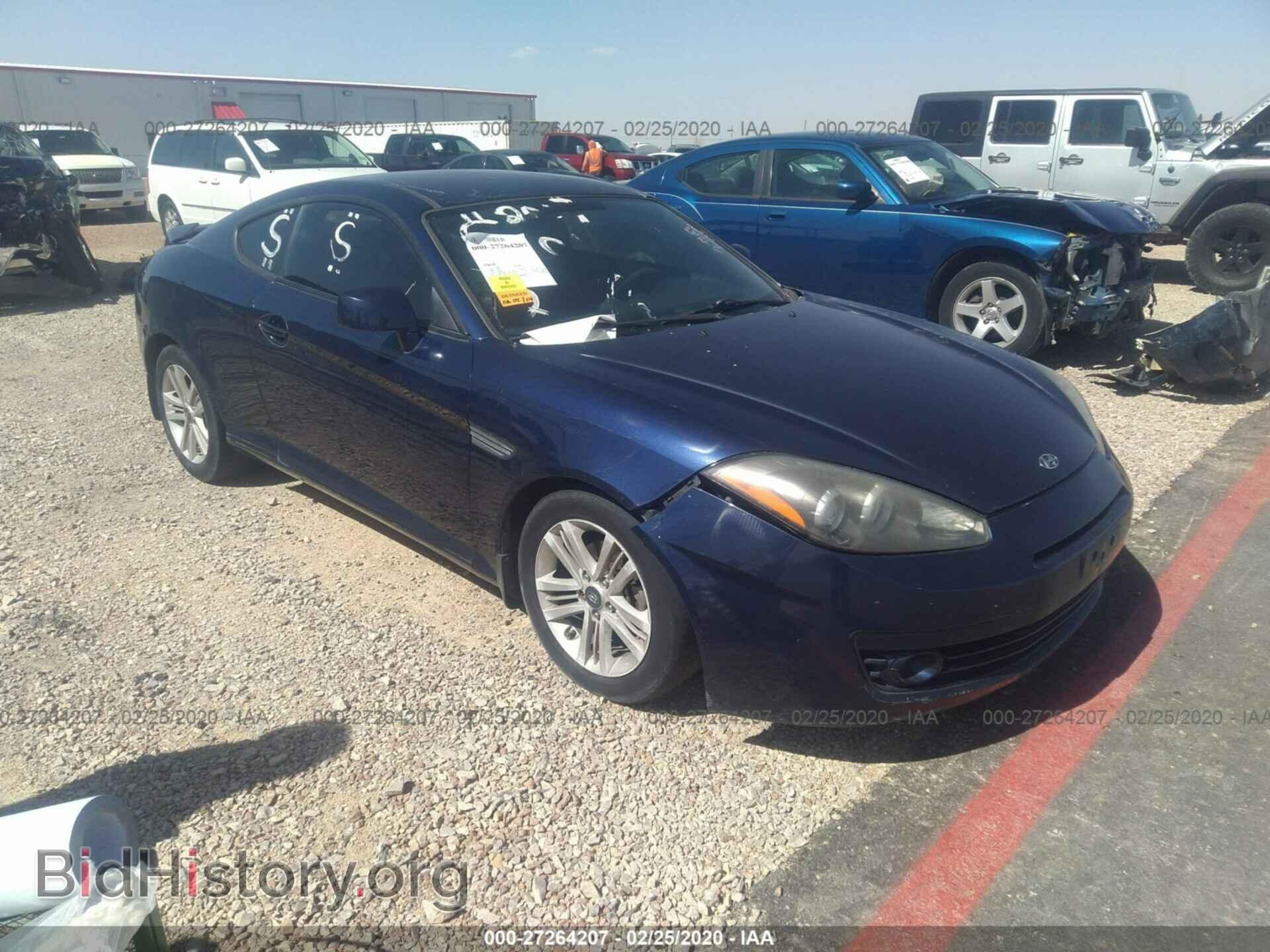 Photo KMHHM66D27U260807 - HYUNDAI TIBURON 2007