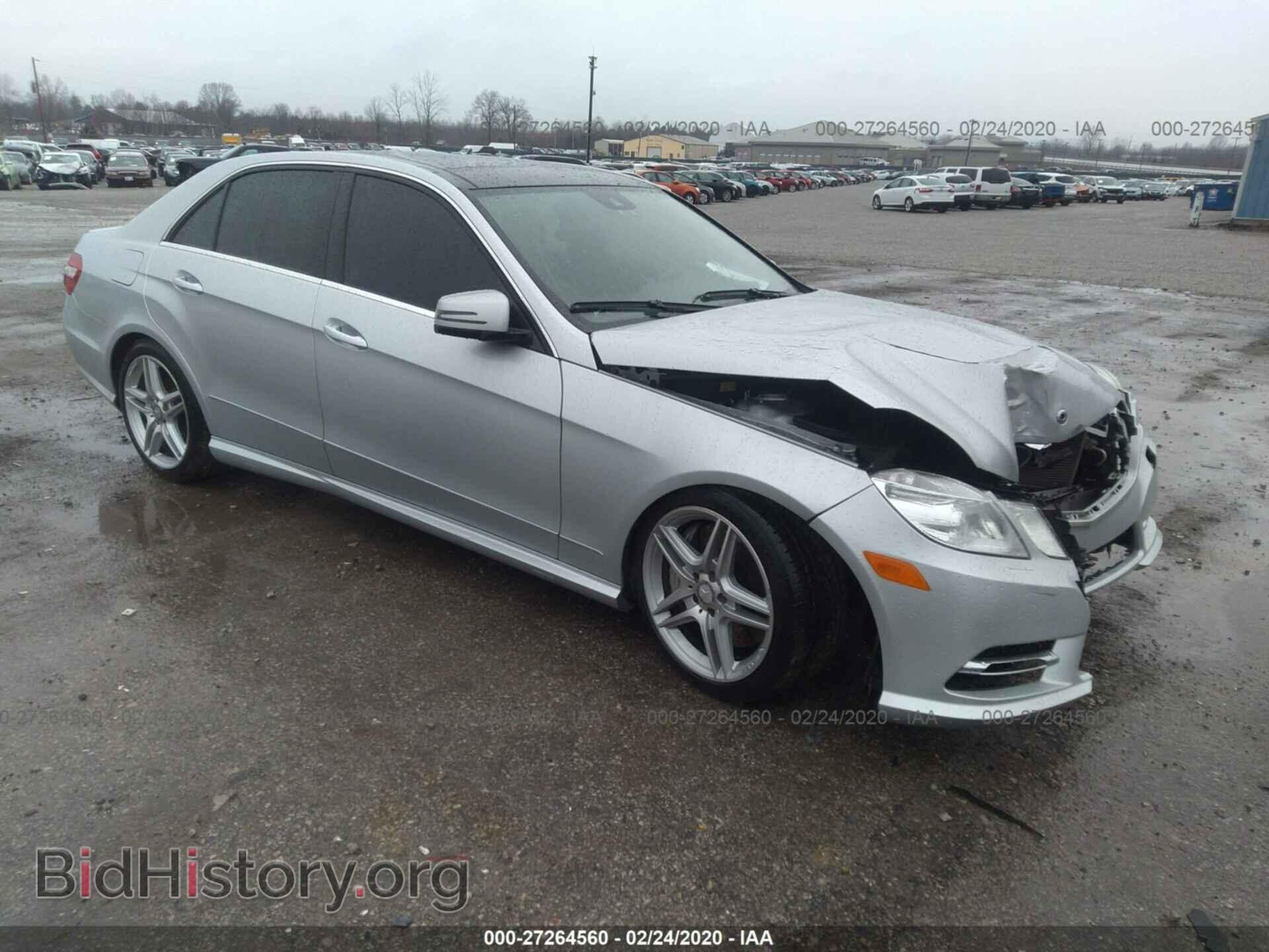 Фотография WDDHF9BB4DA727376 - MERCEDES-BENZ E-CLASS 2013