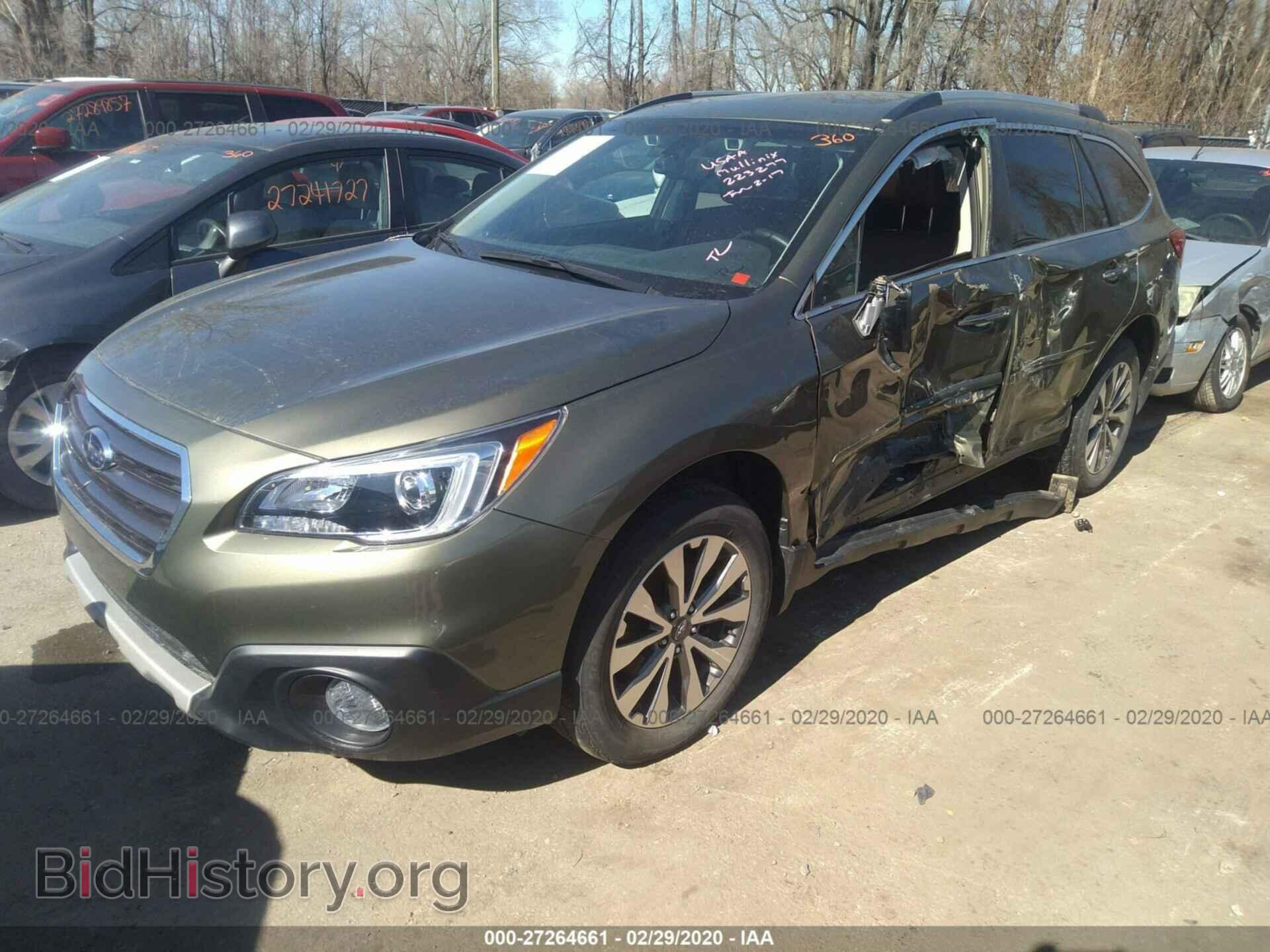 2017 SUBARU OUTBACK - VIN: 4S4BSATC9H3348433 - Фото 2