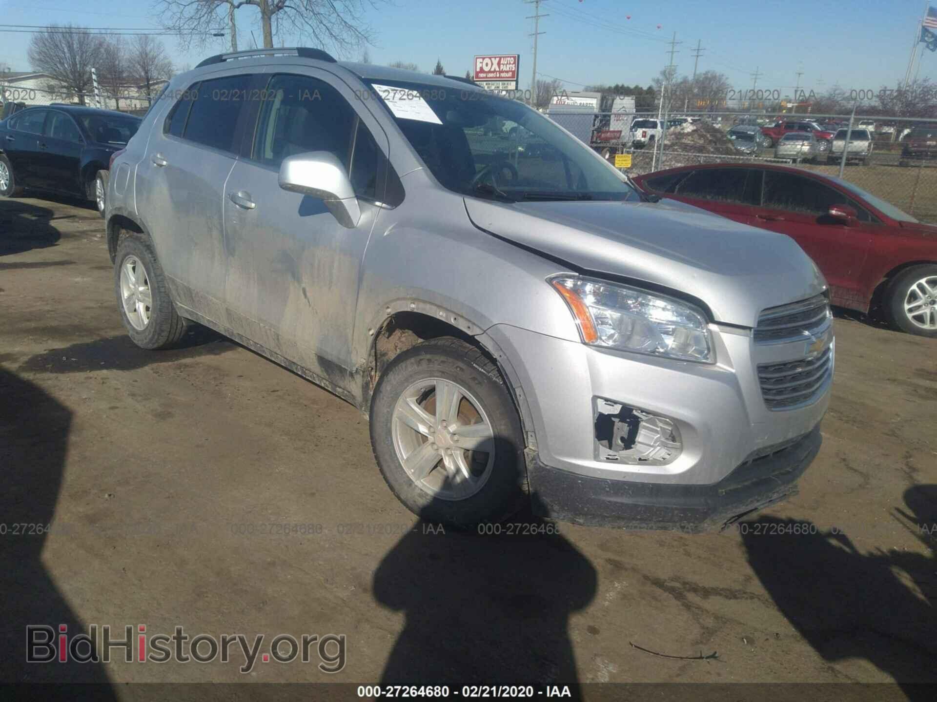 Photo 3GNCJPSB0GL260839 - CHEVROLET TRAX 2016