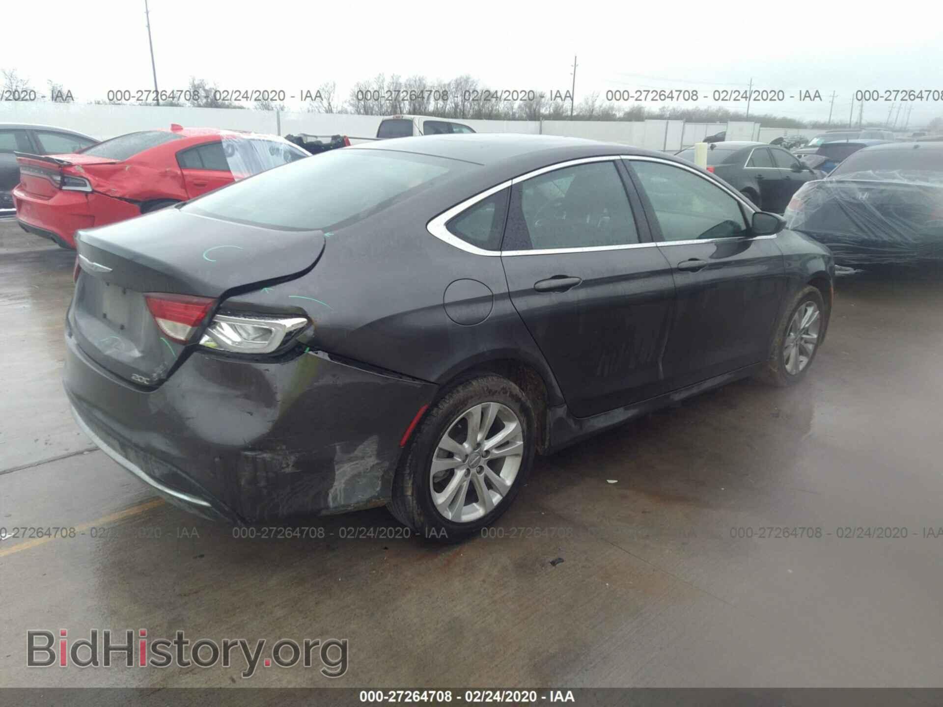 2015 CHRYSLER 200 - VIN: 1C3CCCAB2FN641446 - Фото 4