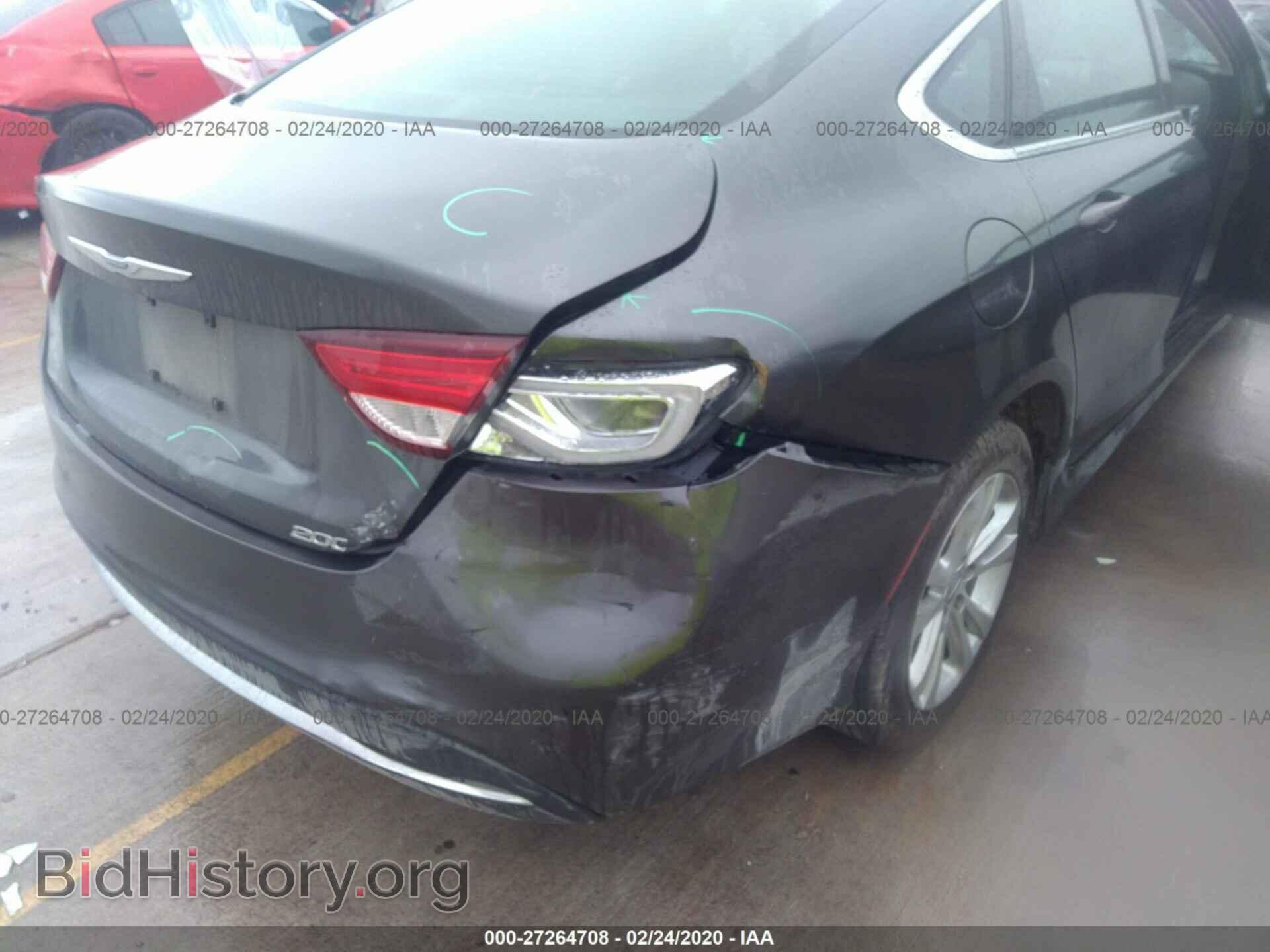 2015 CHRYSLER 200 - VIN: 1C3CCCAB2FN641446 - Фото 6