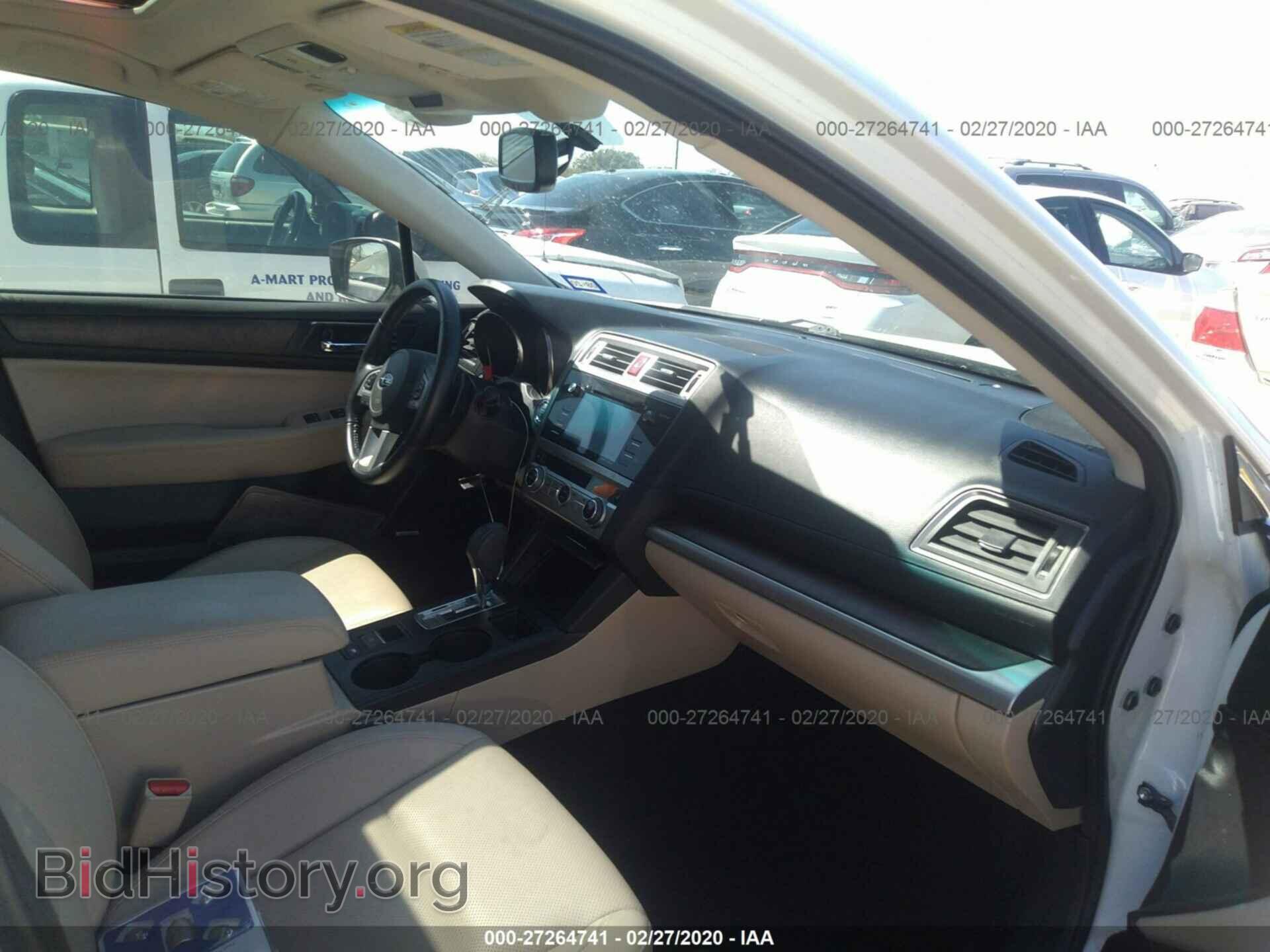 2016 SUBARU OUTBACK - VIN: 4S4BSBNC8G3293345 - Фото 5