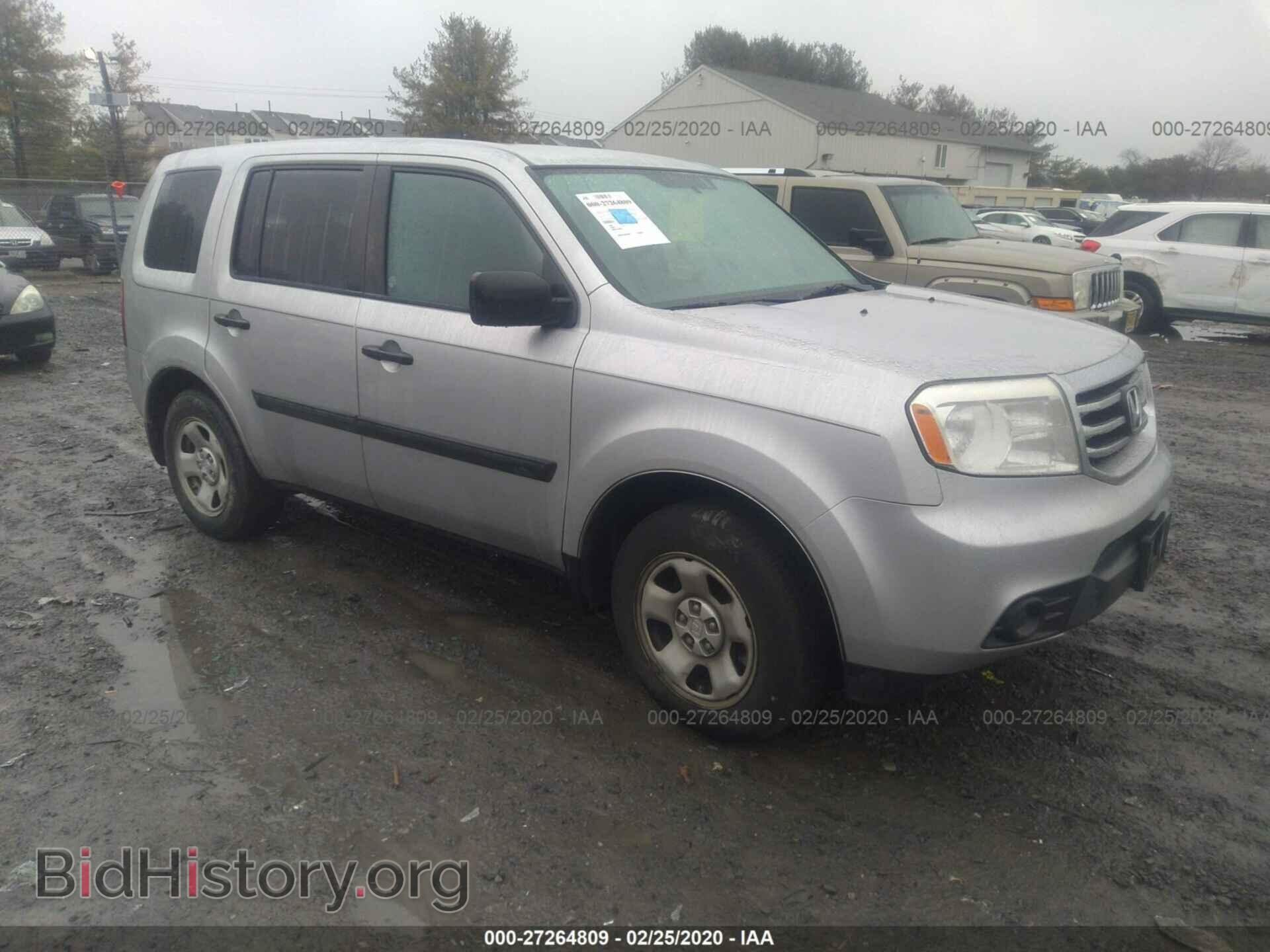 Фотография 5FNYF4H2XFB004551 - HONDA PILOT 2015