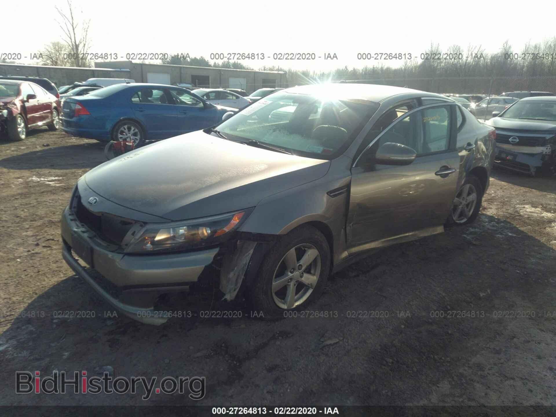 2014 KIA OPTIMA - VIN: 5XXGM4A79EG282974 - Фото 2