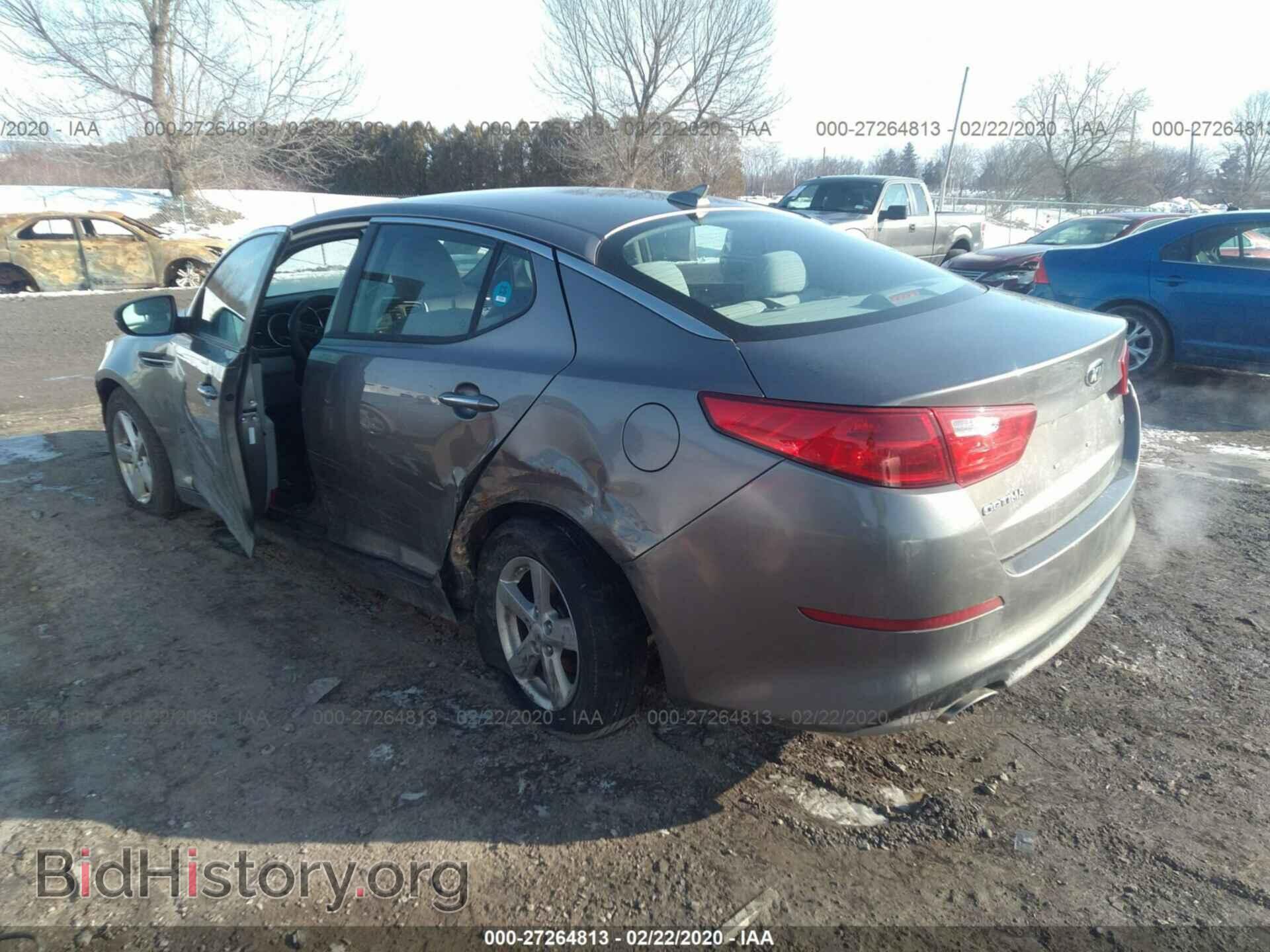 2014 KIA OPTIMA - VIN: 5XXGM4A79EG282974 - Фото 3