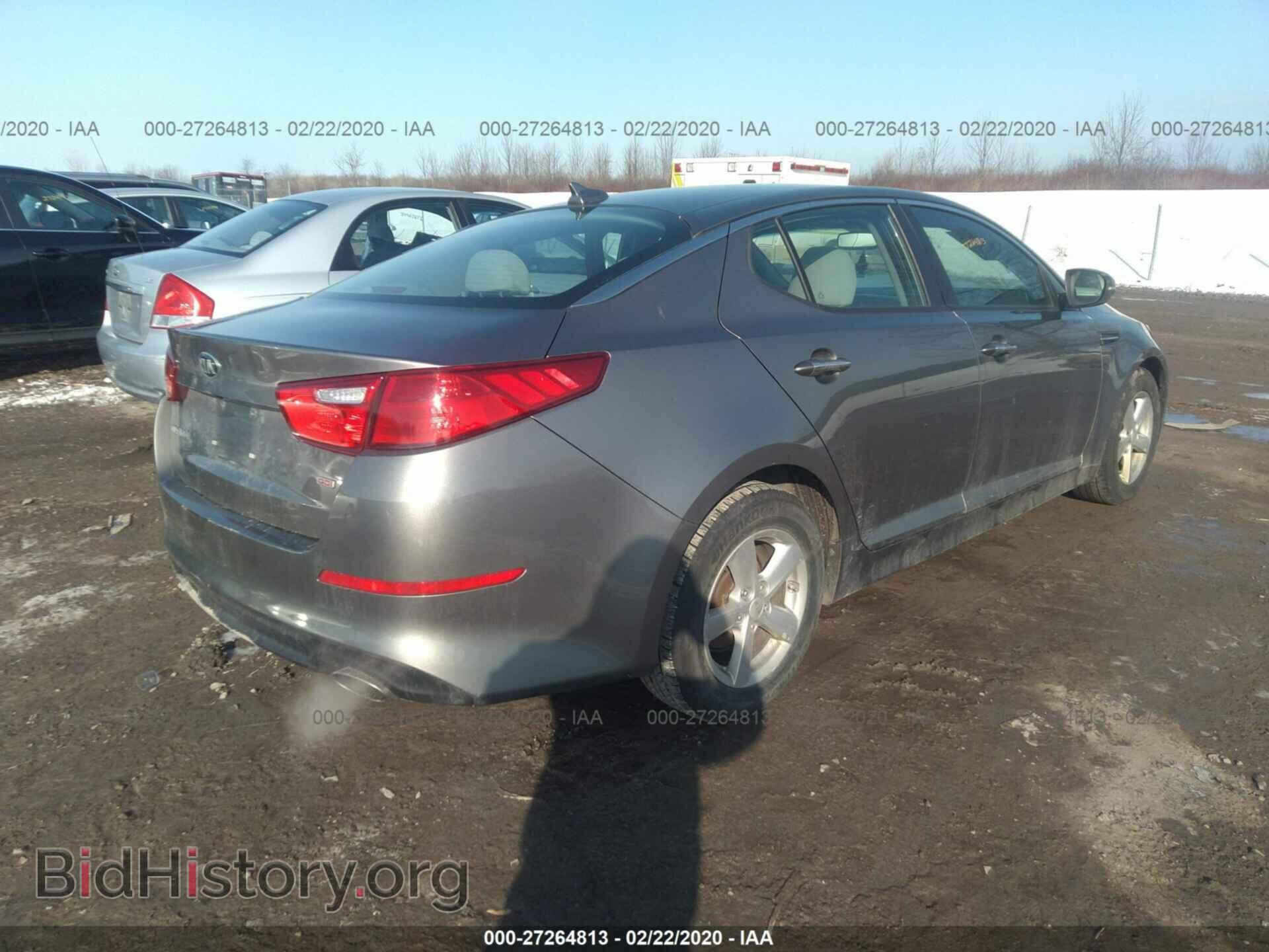 2014 KIA OPTIMA - VIN: 5XXGM4A79EG282974 - Фото 4
