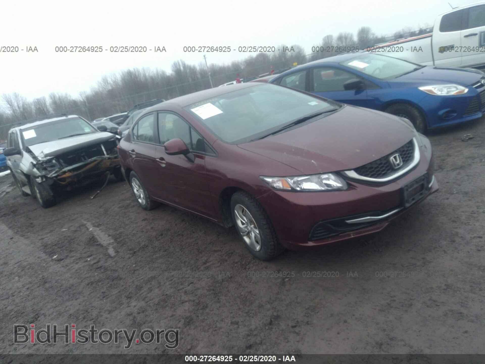 Фотография 2HGFB2F54DH538271 - HONDA CIVIC 2013