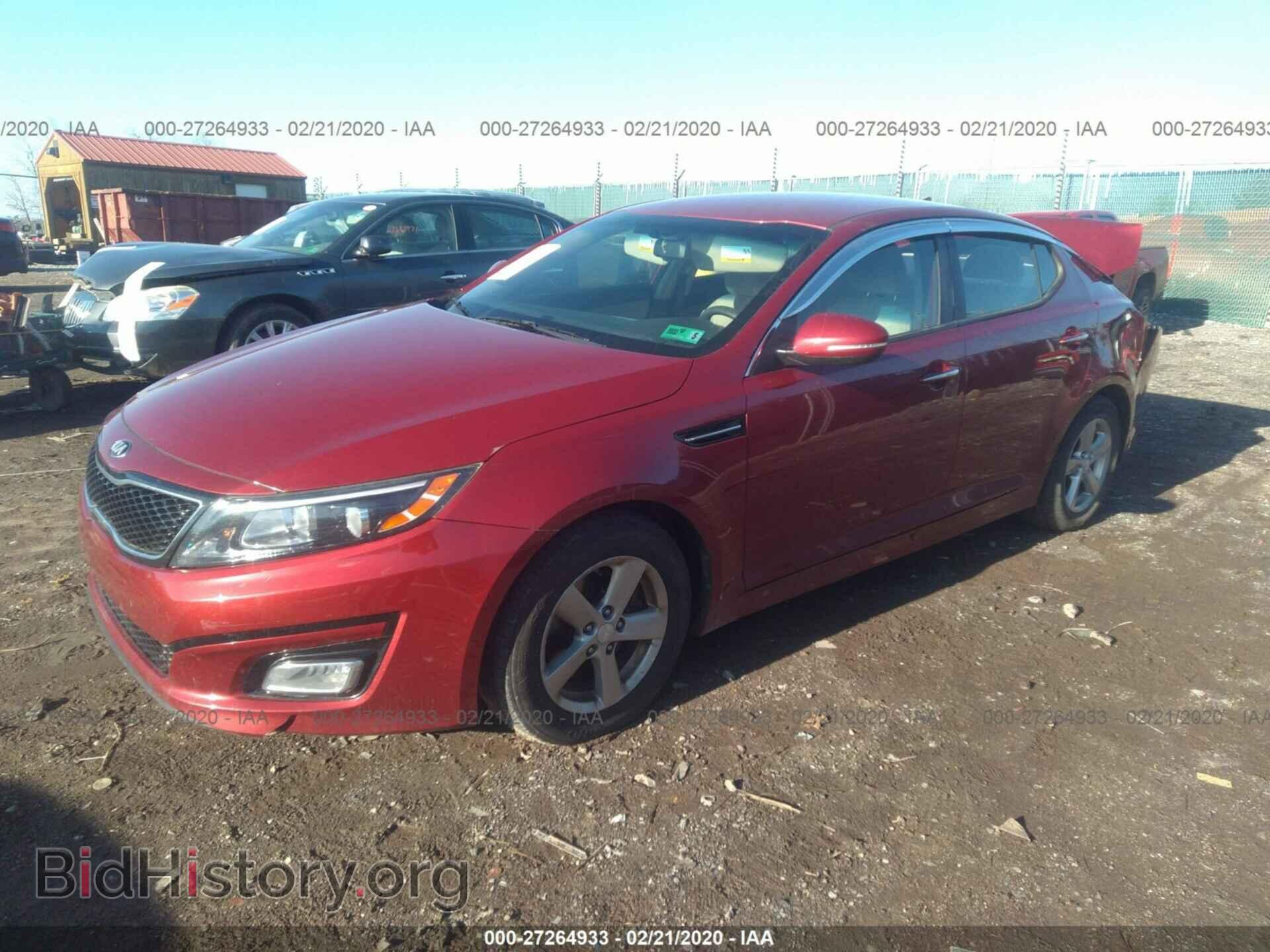 2015 KIA OPTIMA - VIN: 5XXGM4A78FG432963 - Фото 2