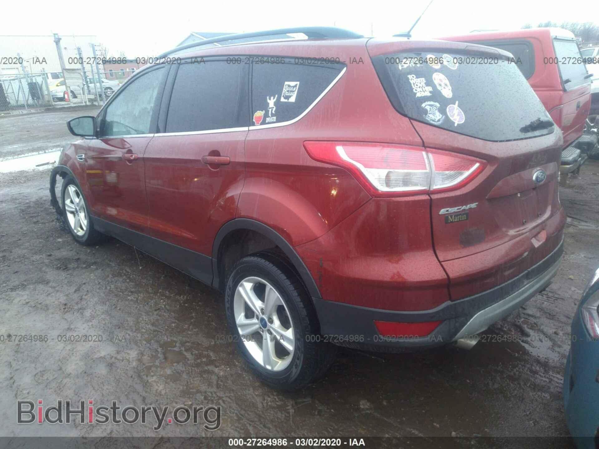 2014 FORD ESCAPE - VIN: 1FMCU0GX4EUB25180 - Фото 3