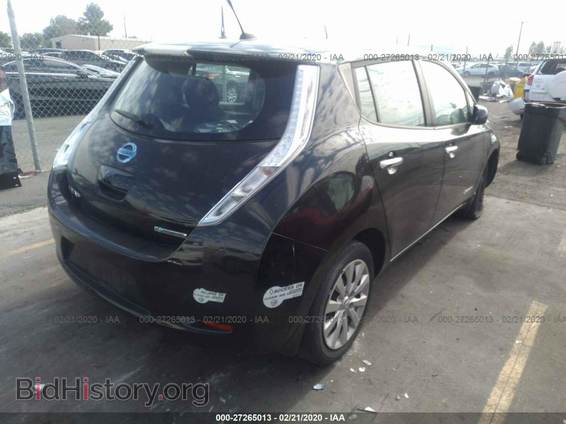 2013 NISSAN LEAF - VIN: 1N4AZ0CP1DC417284 - Фото 4