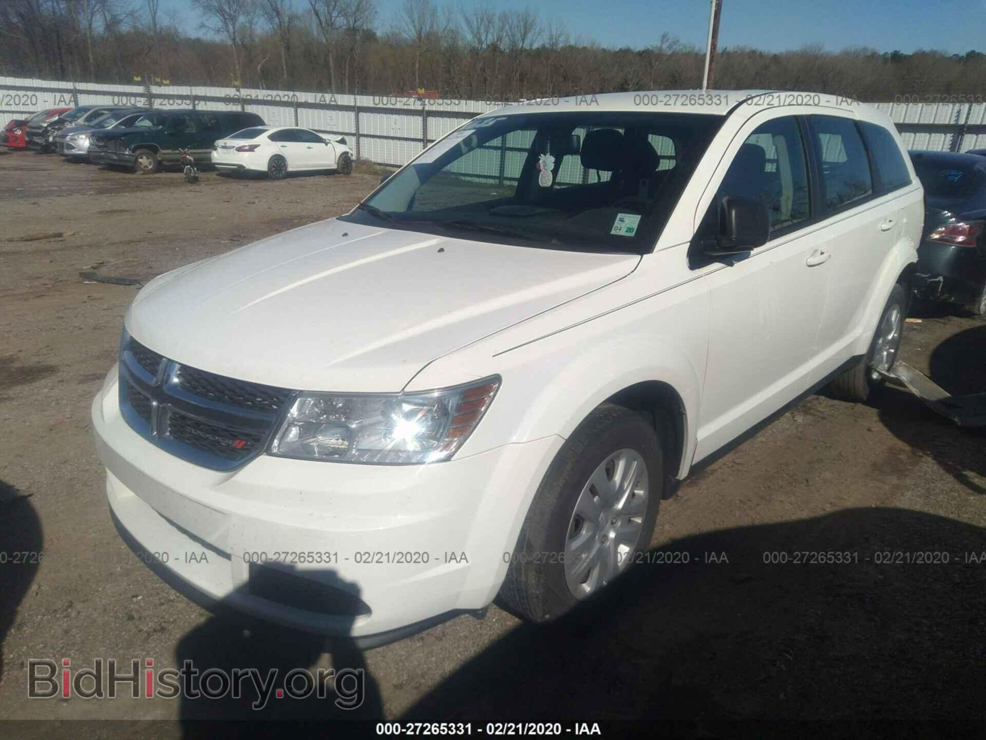 2015 DODGE JOURNEY - VIN: 3C4PDCABXFT654374 - Фото 2