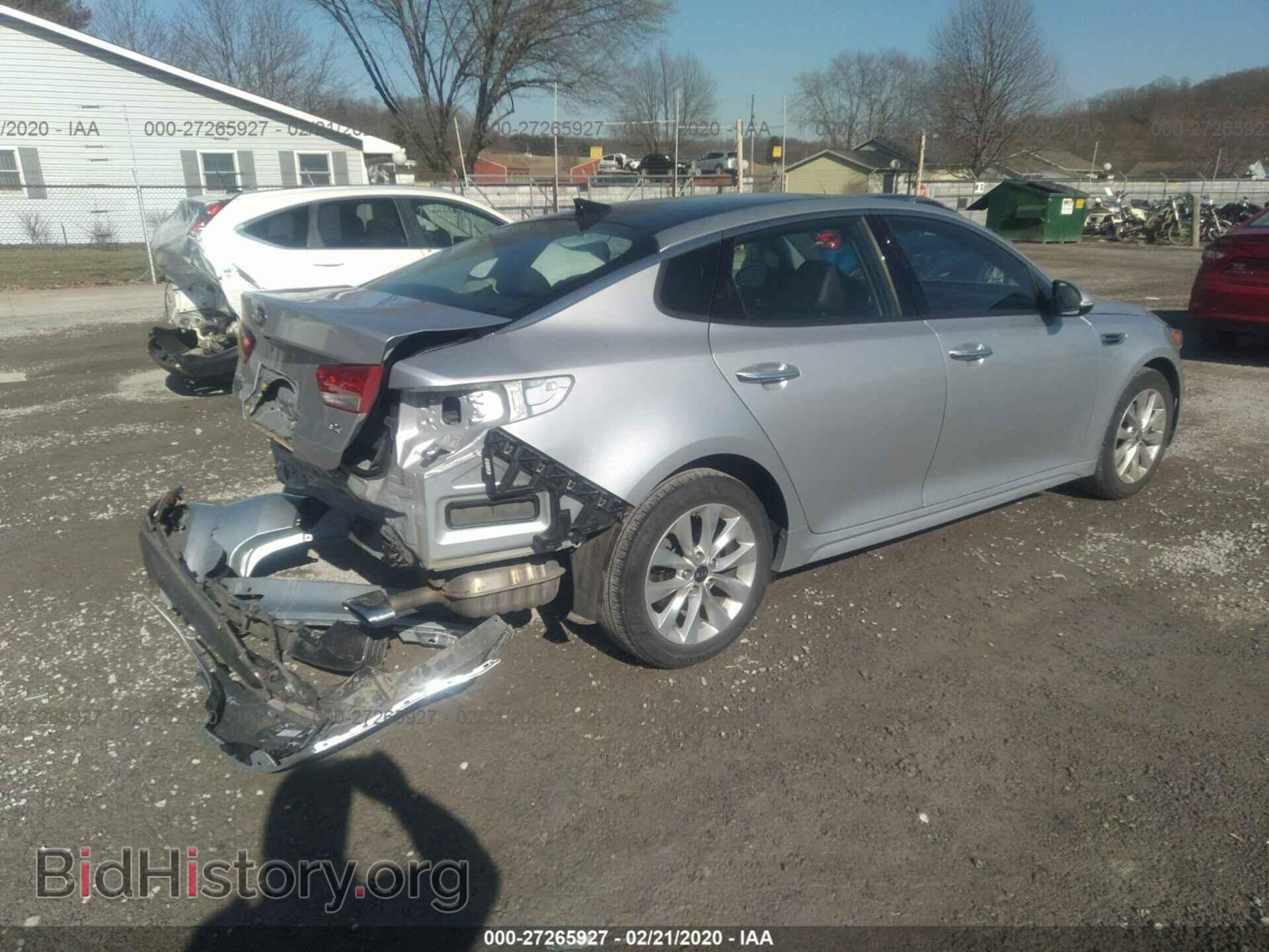 2016 KIA OPTIMA - VIN: 5XXGU4L34GG098362 - Фото 3