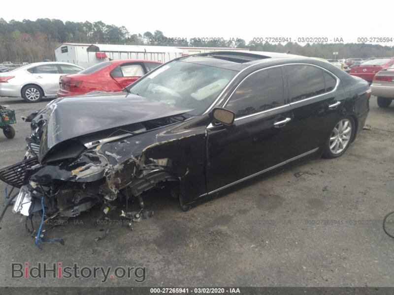 2007 Lexus LS (VIN JTHBL46FX75004166) — фото 2 из 11