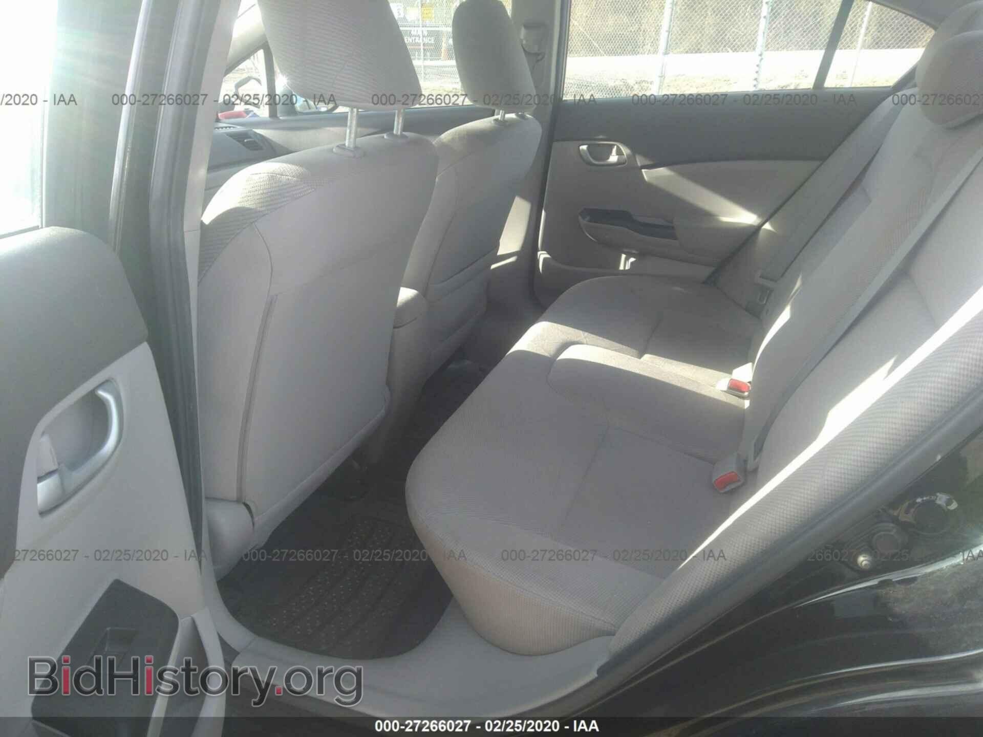 2012 HONDA CIVIC - VIN: 2HGFB2F53CH329375 - Фото 8