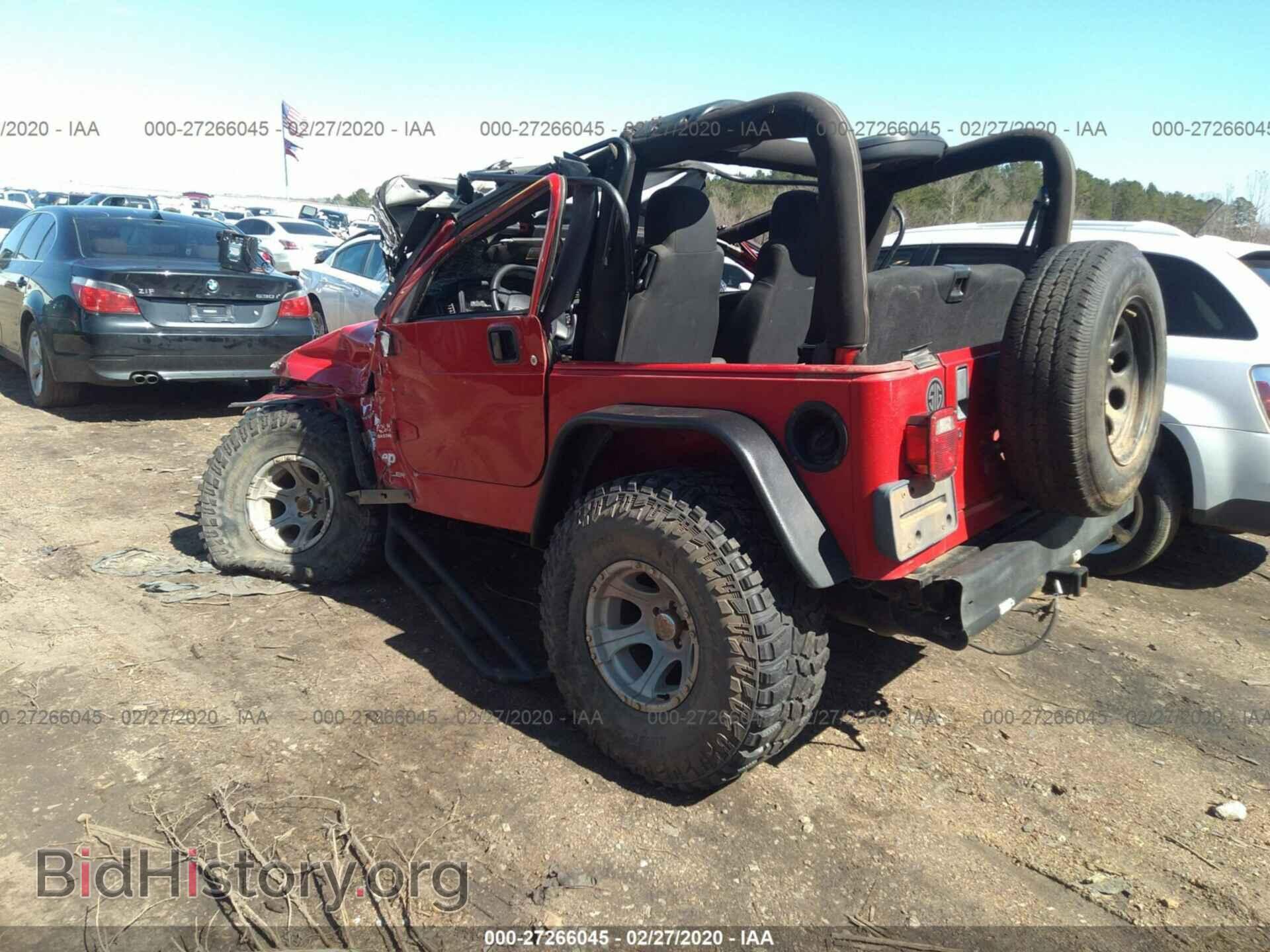 2006 JEEP WRANGLER - VIN: 1J4FA39S76P741723 - Фото 3