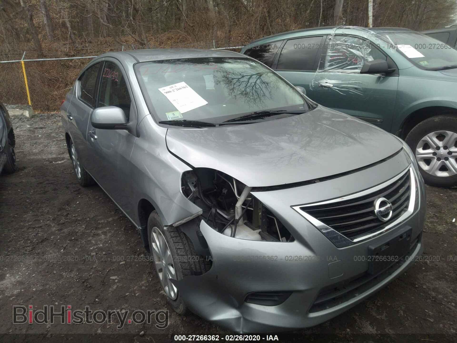 Фотография 3N1CN7AP4EL872908 - NISSAN VERSA 2014