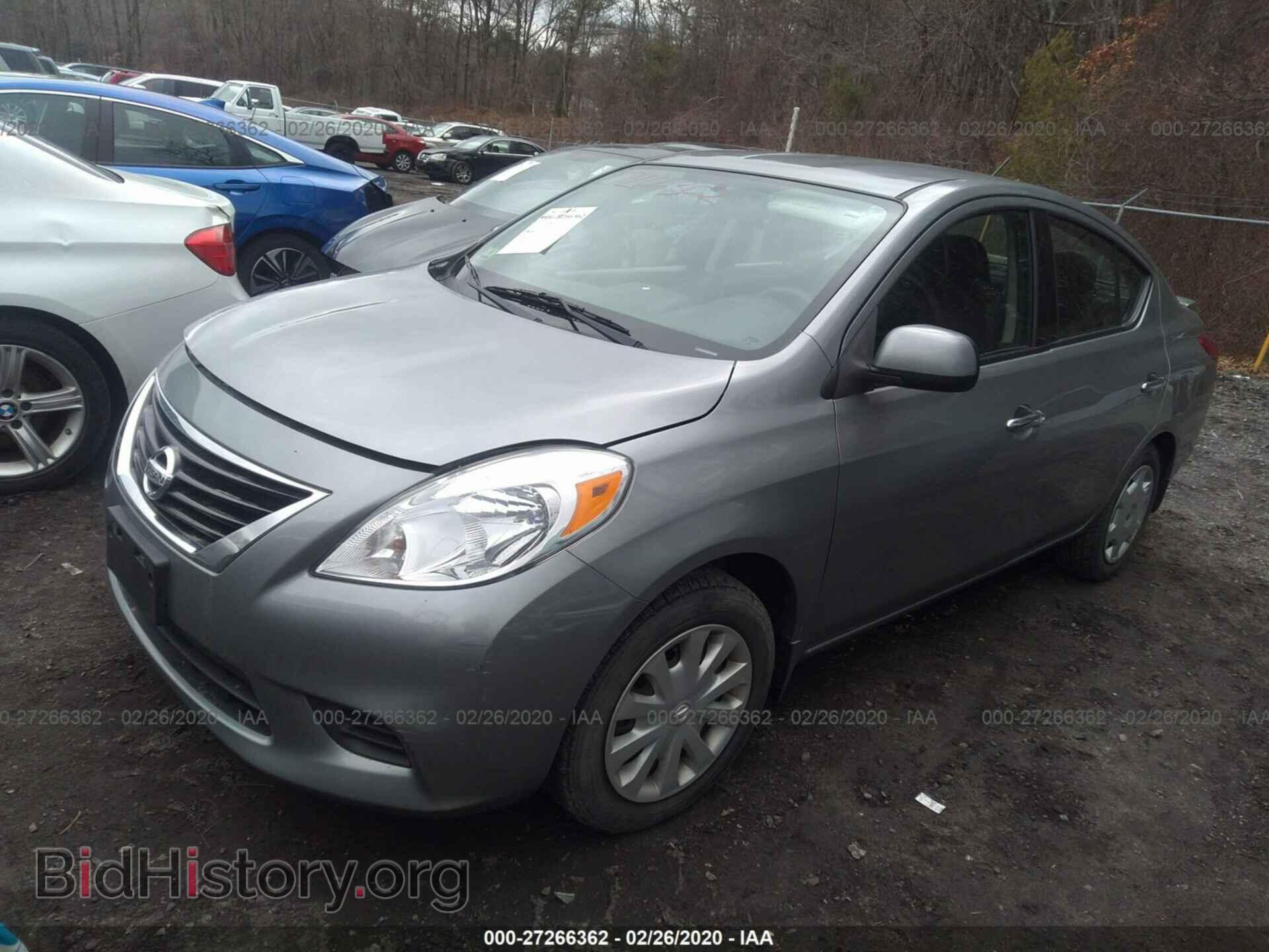 2014 NISSAN VERSA - VIN: 3N1CN7AP4EL872908 - Фото 2