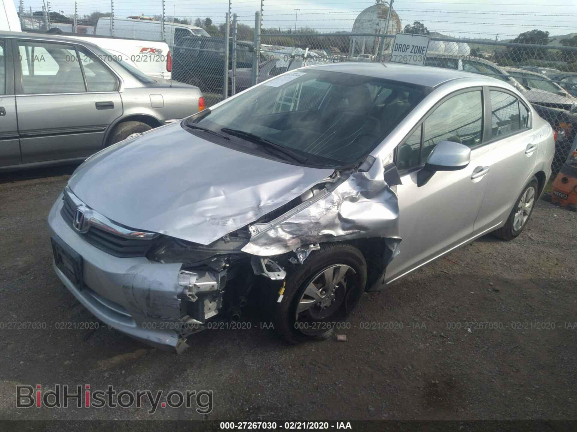 2012 HONDA CIVIC - VIN: 19XFB2F5XCE309618 - Photo 2