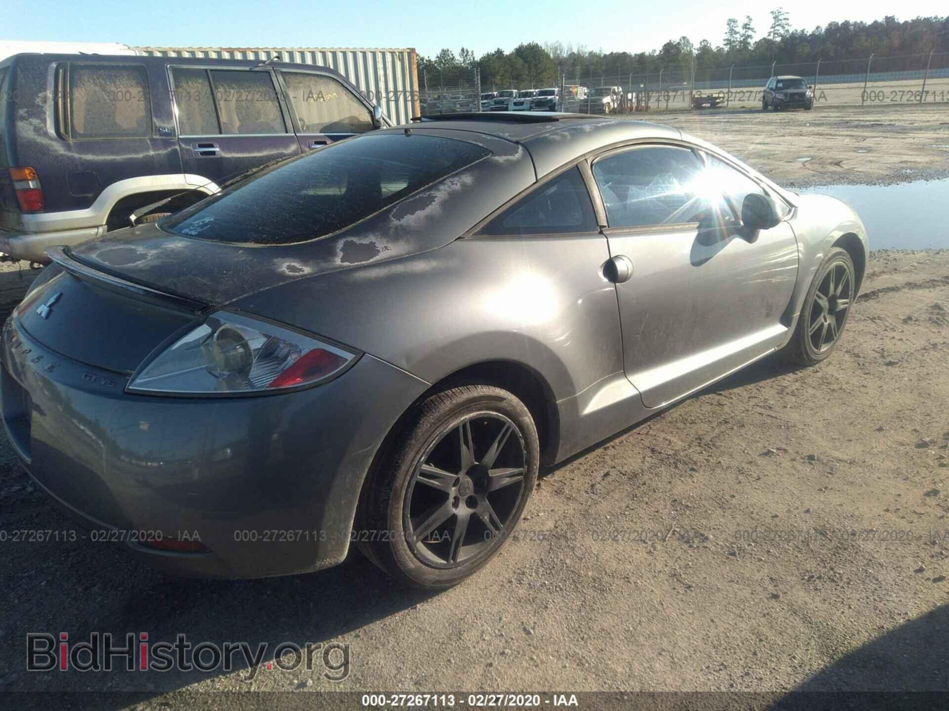 2006 MITSUBISHI ECLIPSE - VIN: 4A3AK34T66E020735 - Фото 4