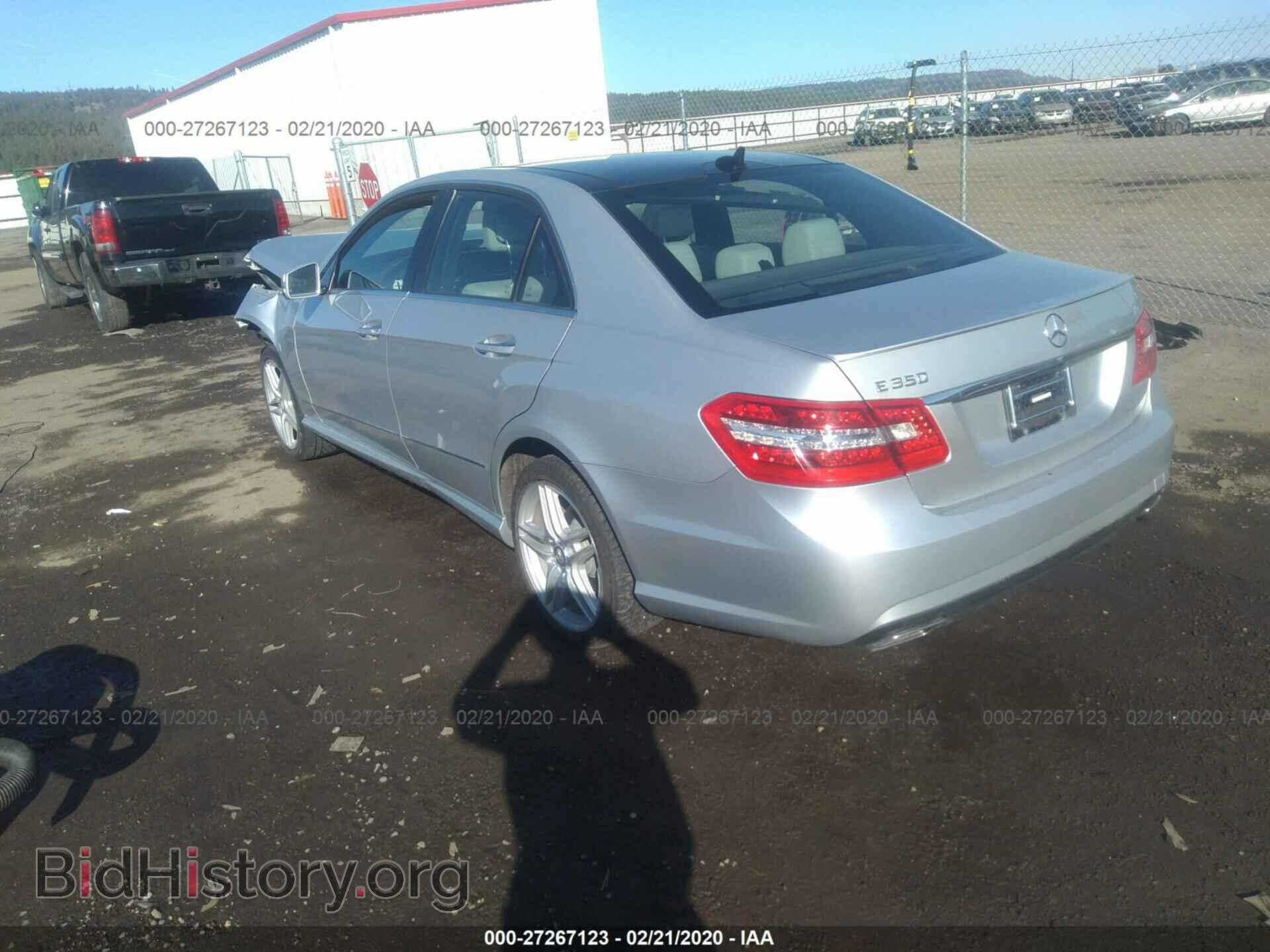 2012 MERCEDES-BENZ E - VIN: WDDHF5KB1CA608496 - Фото 2