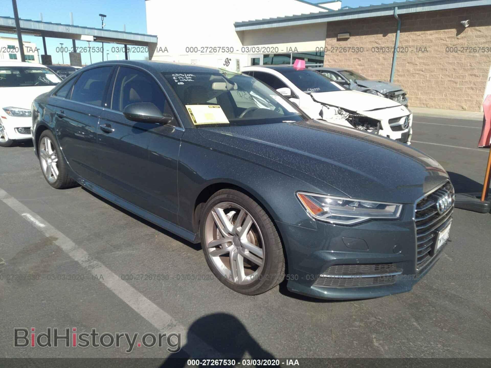 Фотография WAUGFAFC3GN028244 - AUDI A6 2016