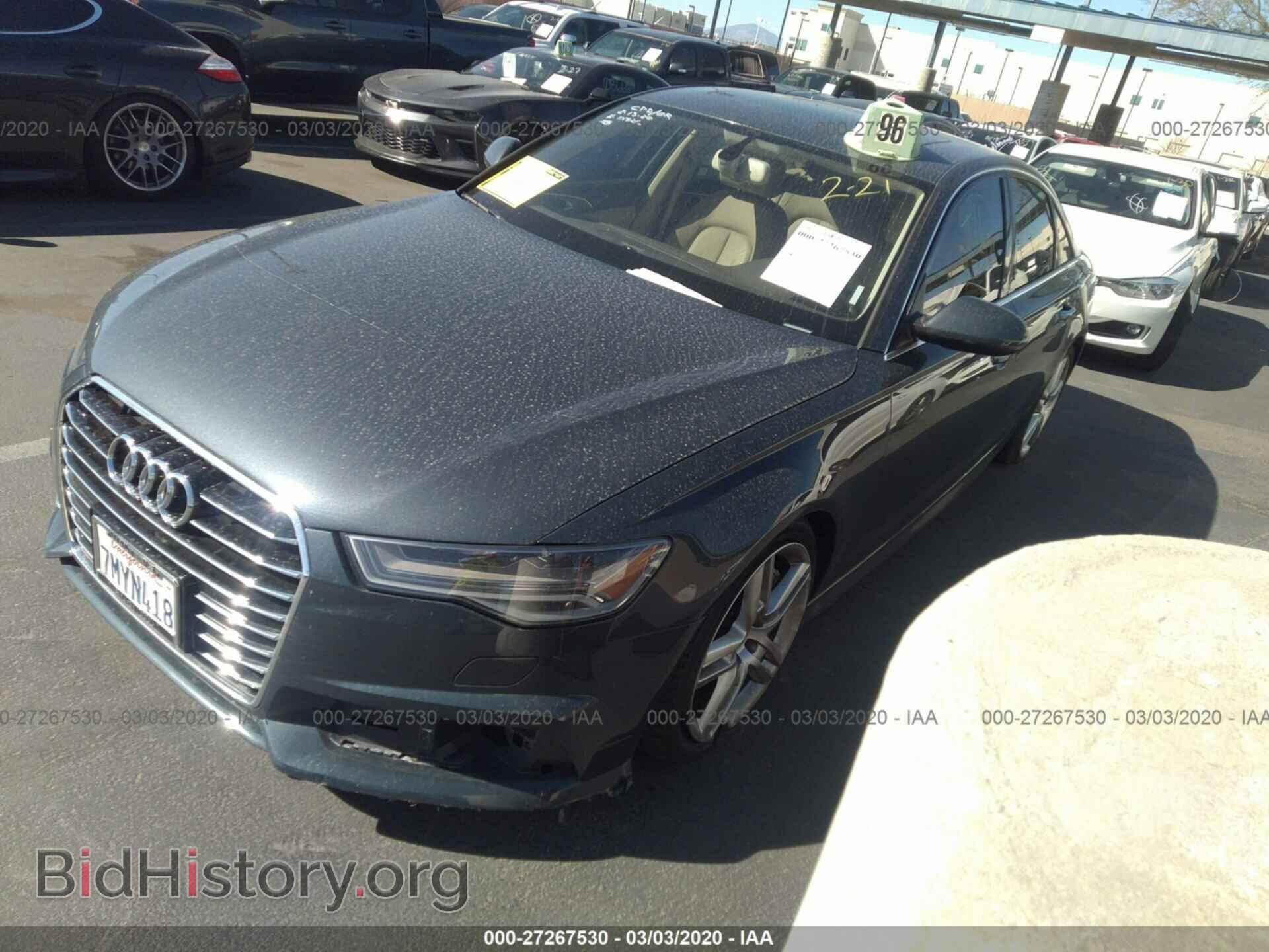 2016 AUDI A6 - VIN: WAUGFAFC3GN028244 - Фото 2